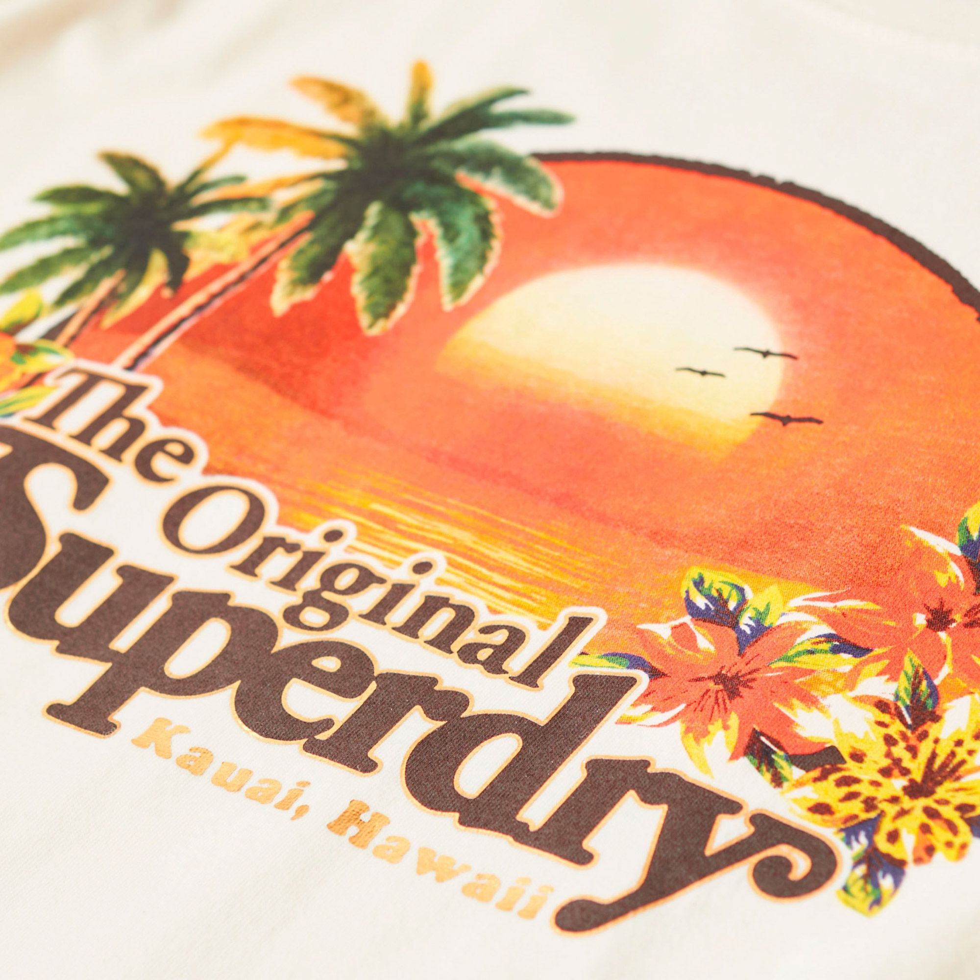 Superdry Travel Souvenir Shirt Dames