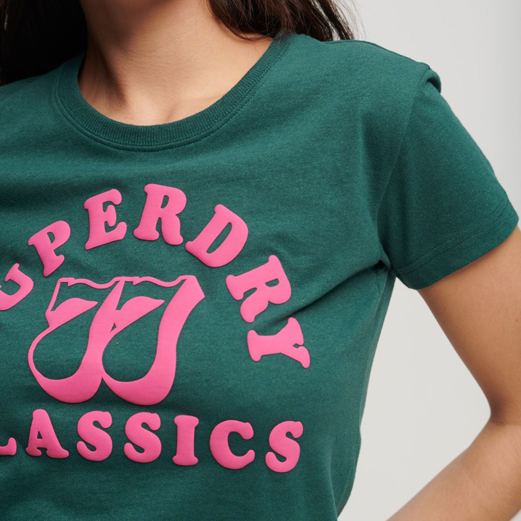 Superdry Archive Neon Graphic Shirt Dames