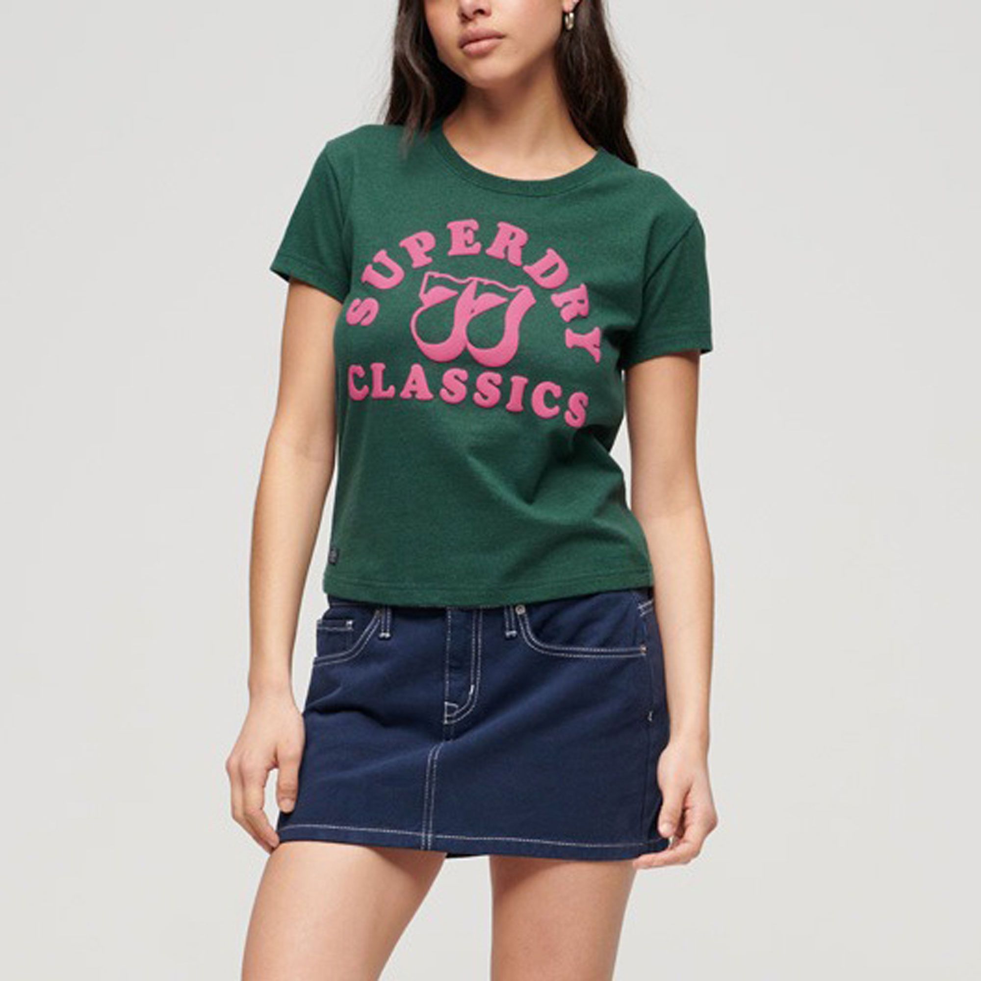 Superdry Archive Neon Graphic Shirt Dames