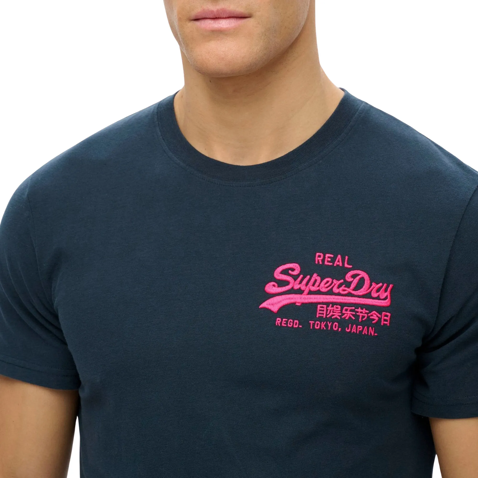 Superdry Vintage Logo Embroidered Relaxed Shirt Heren