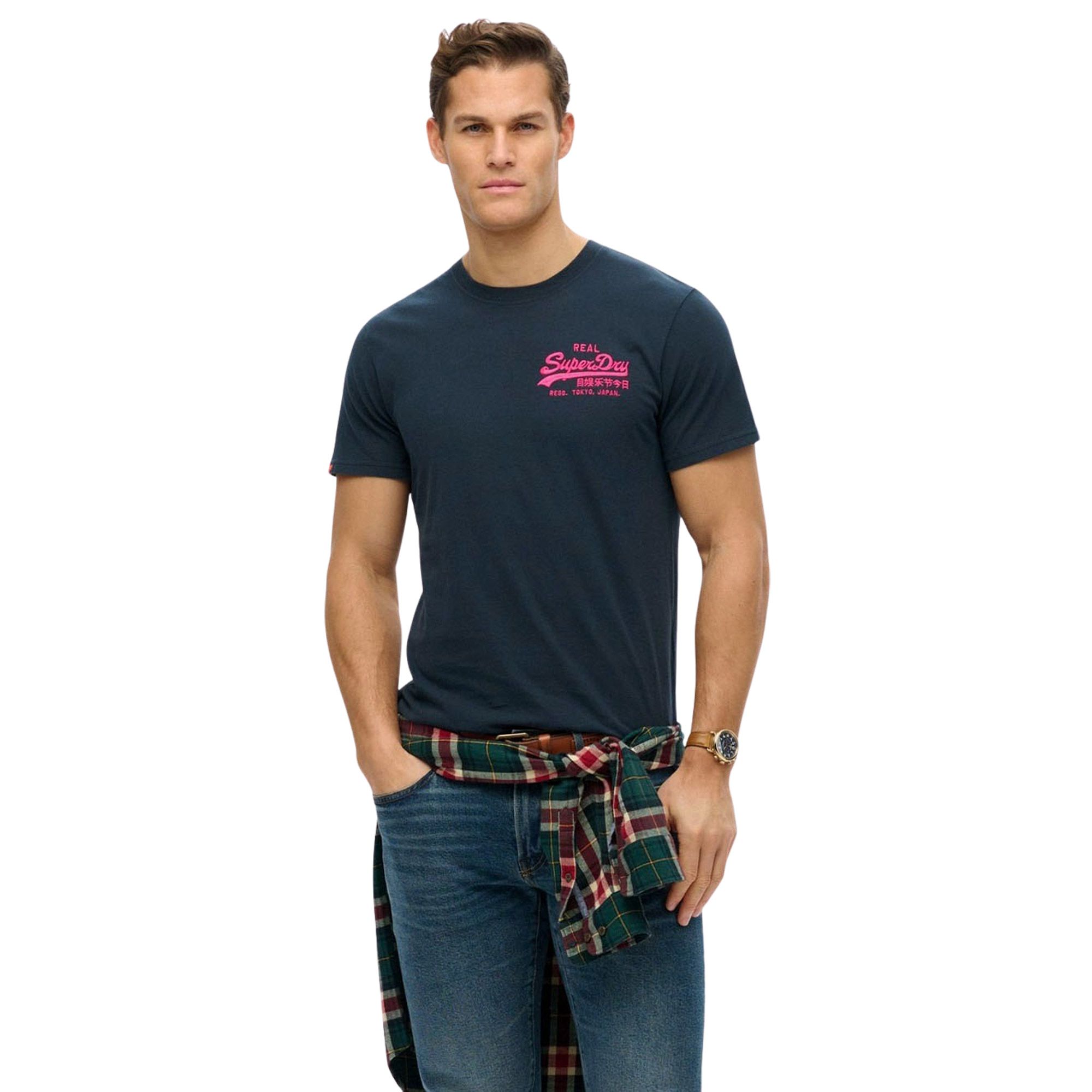 Superdry Vintage Logo Embroidered Relaxed Shirt Heren
