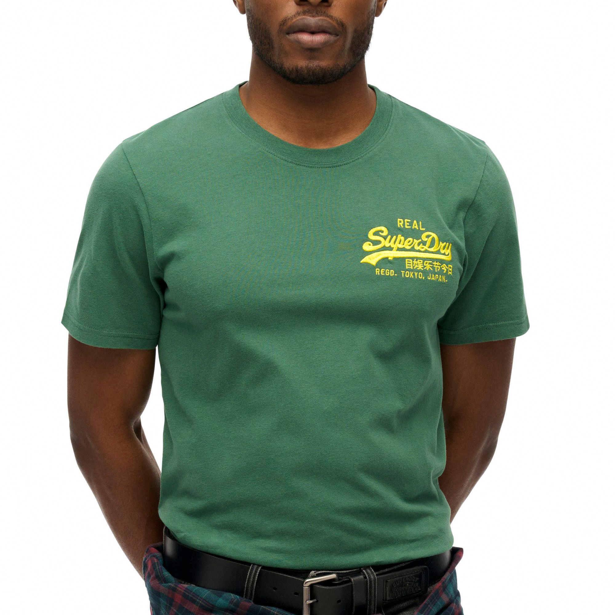 Superdry Vintage Logo Embroidered Relaxedhirt Heren