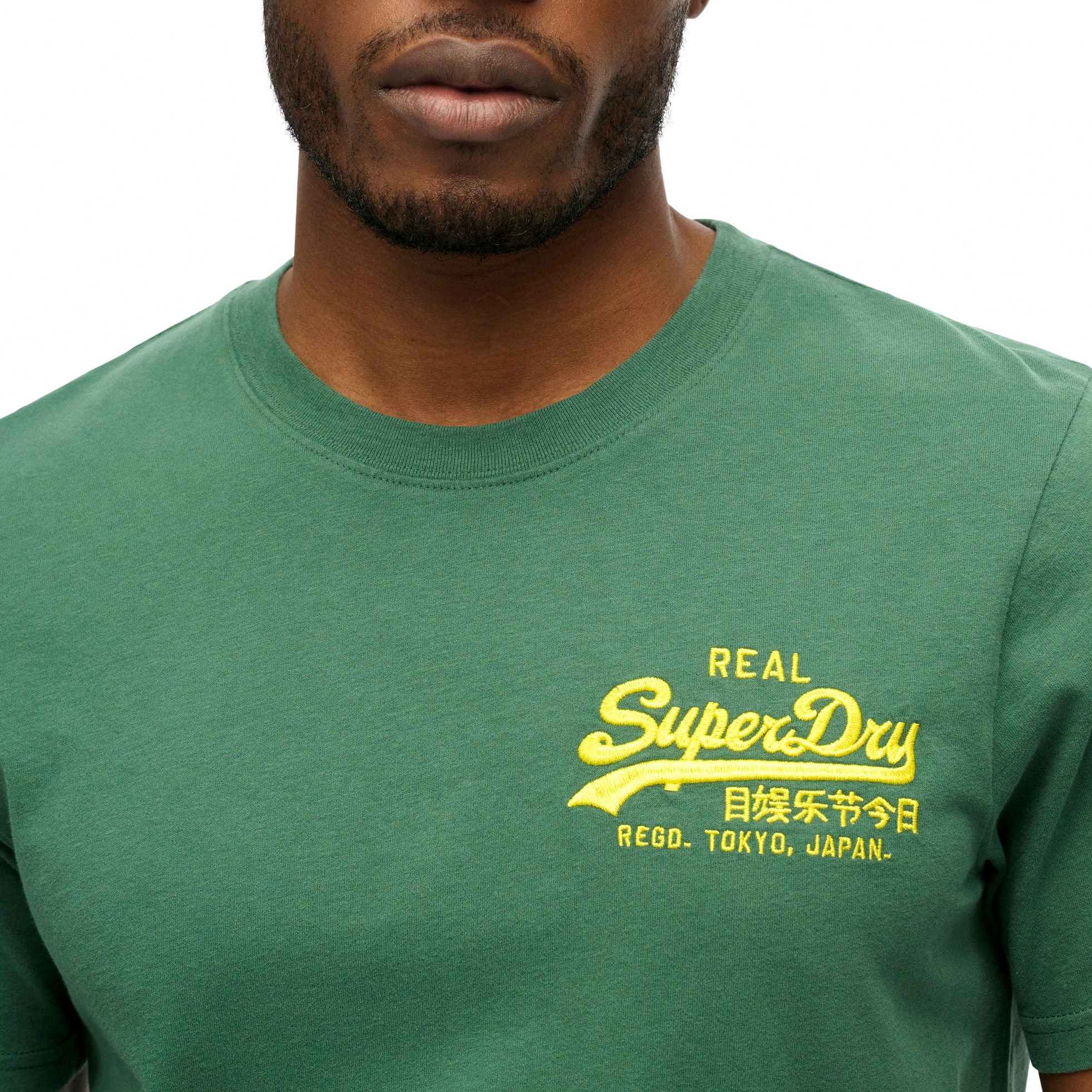 Superdry Vintage Logo Embroidered Relaxed Shirt Heren