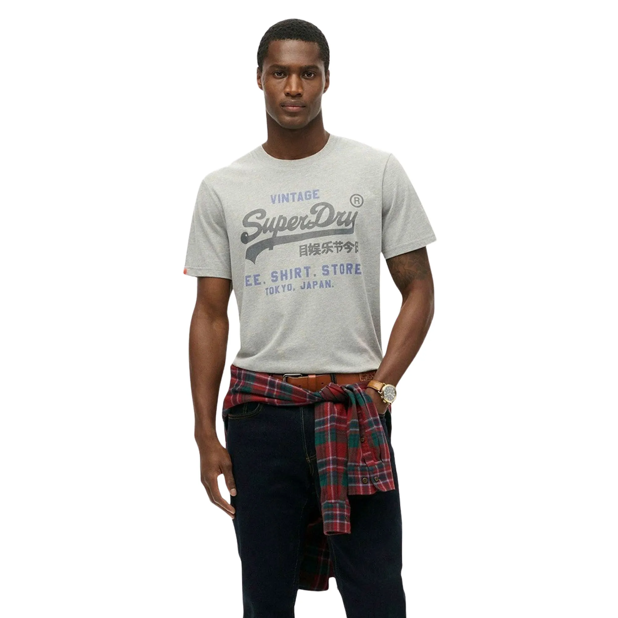 Superdry Vintage Logo Heritage Relaxed Shirt Heren