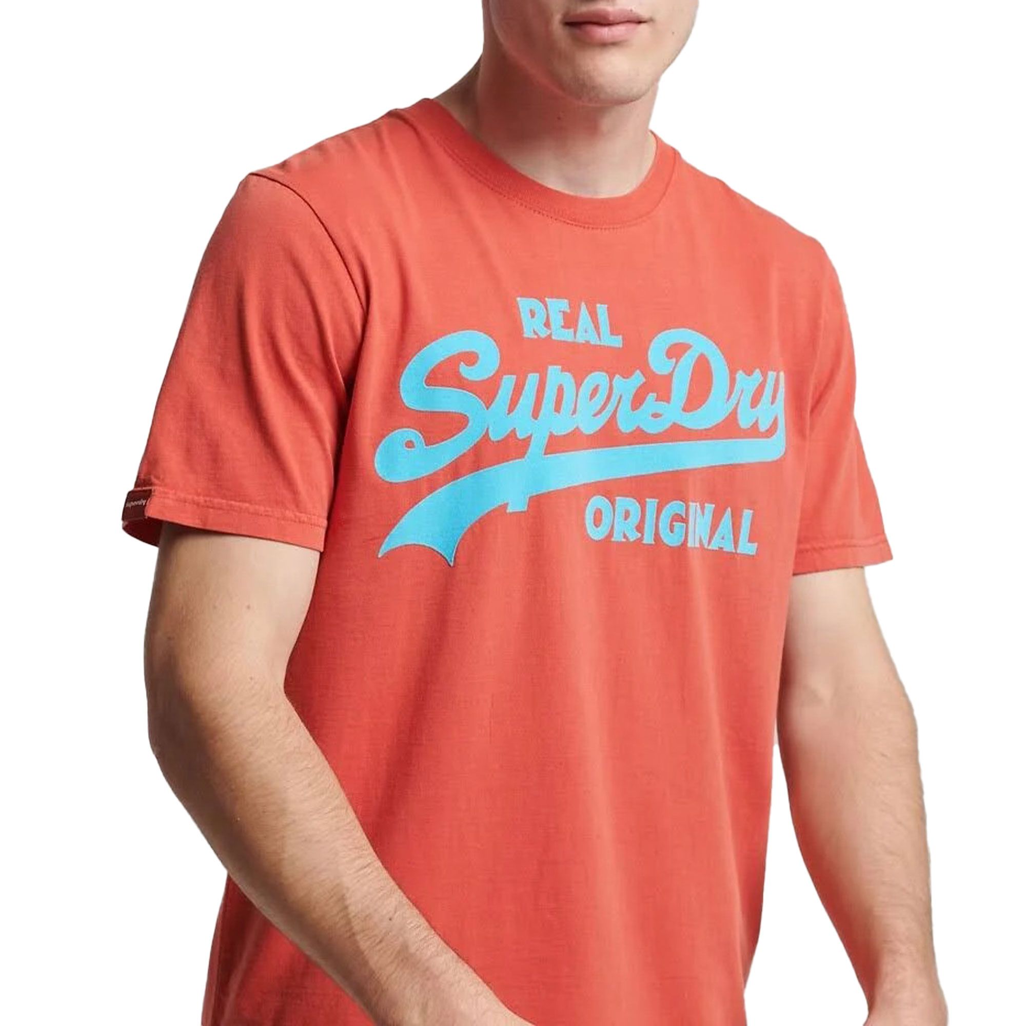 Superdry Vintage Logo Neon Shirt Heren
