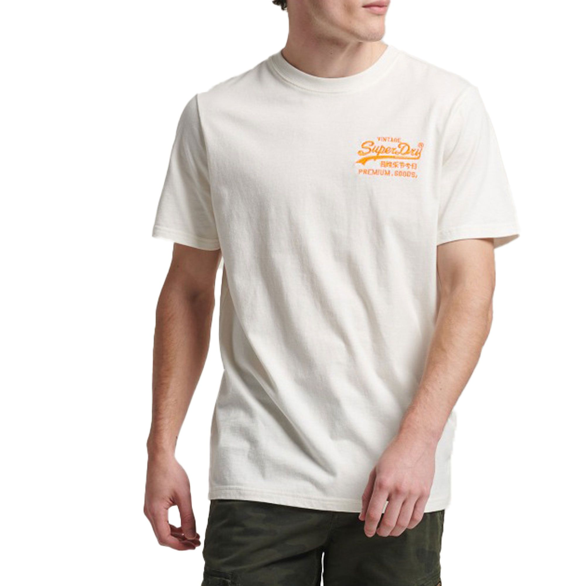 Superdry Vintage Logo Neon Shirt Heren