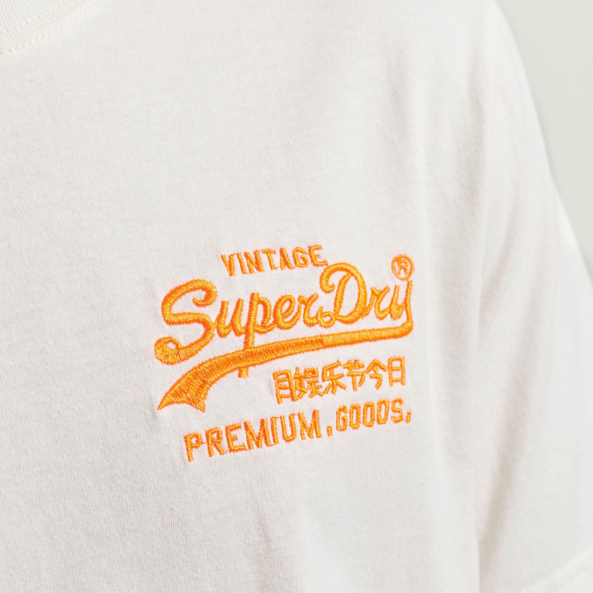 Superdry Vintage Logo Neon Shirt Heren