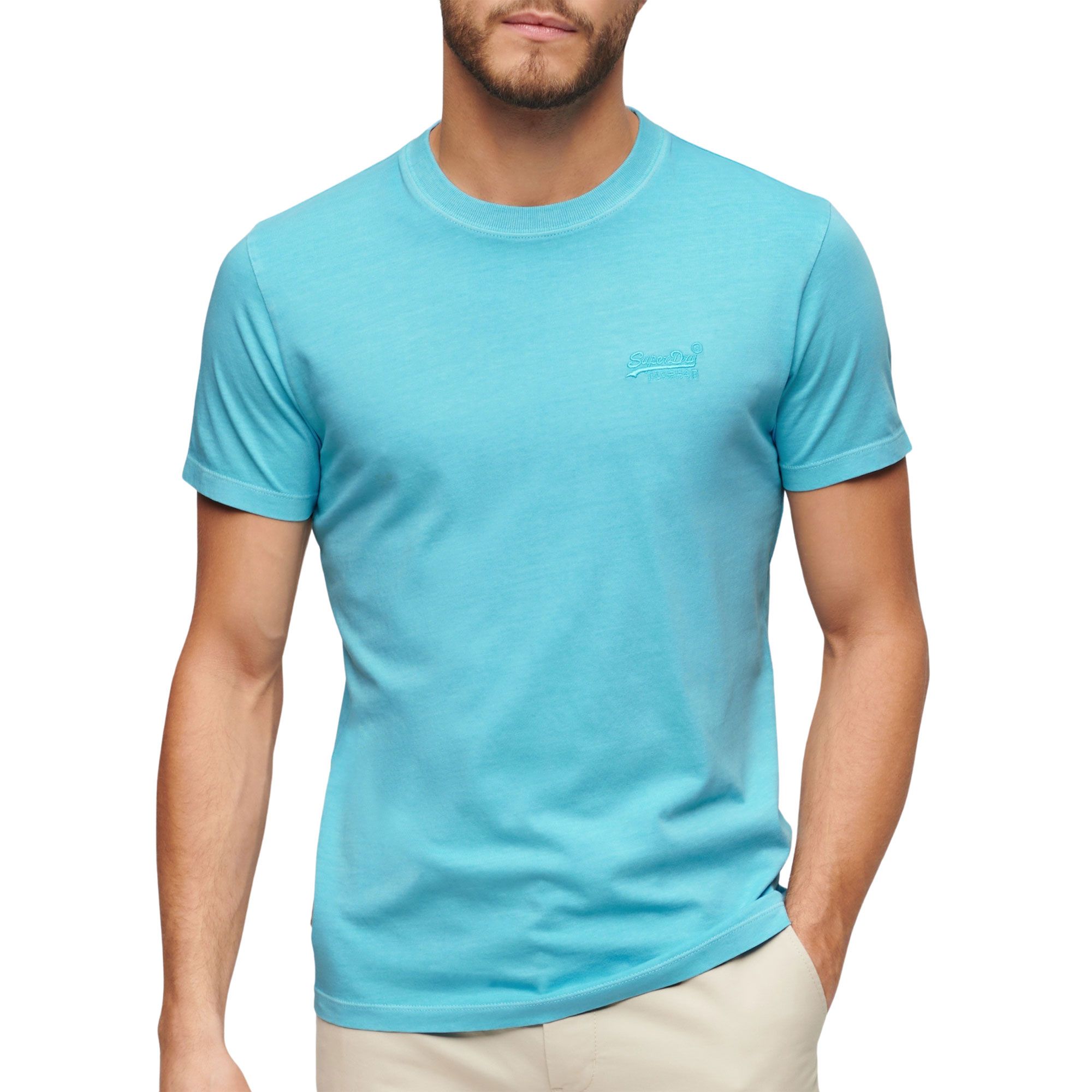 Superdry Essential Logo Emb Neon Shirt Heren