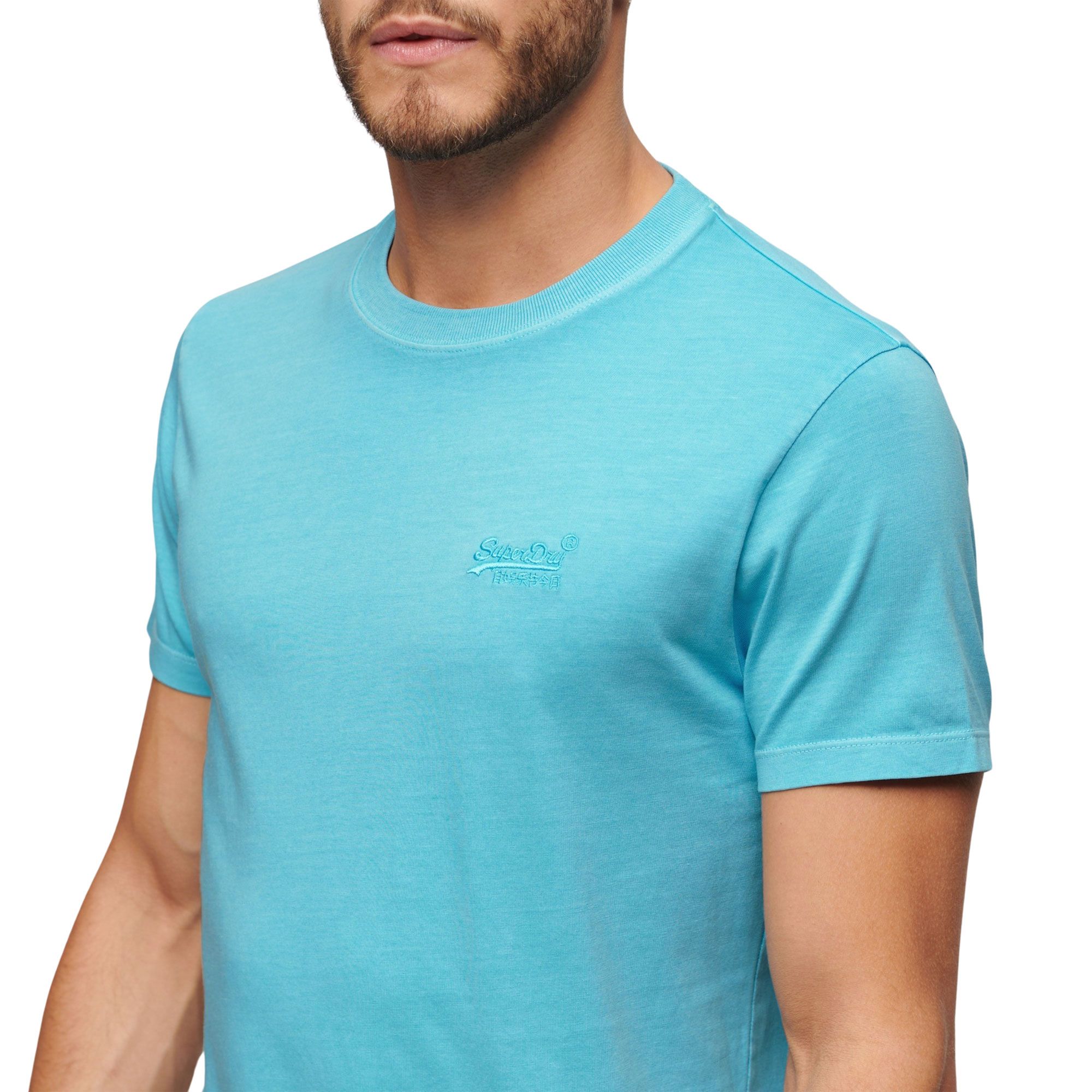 Superdry Essential Logo Emb Neon Shirt Heren