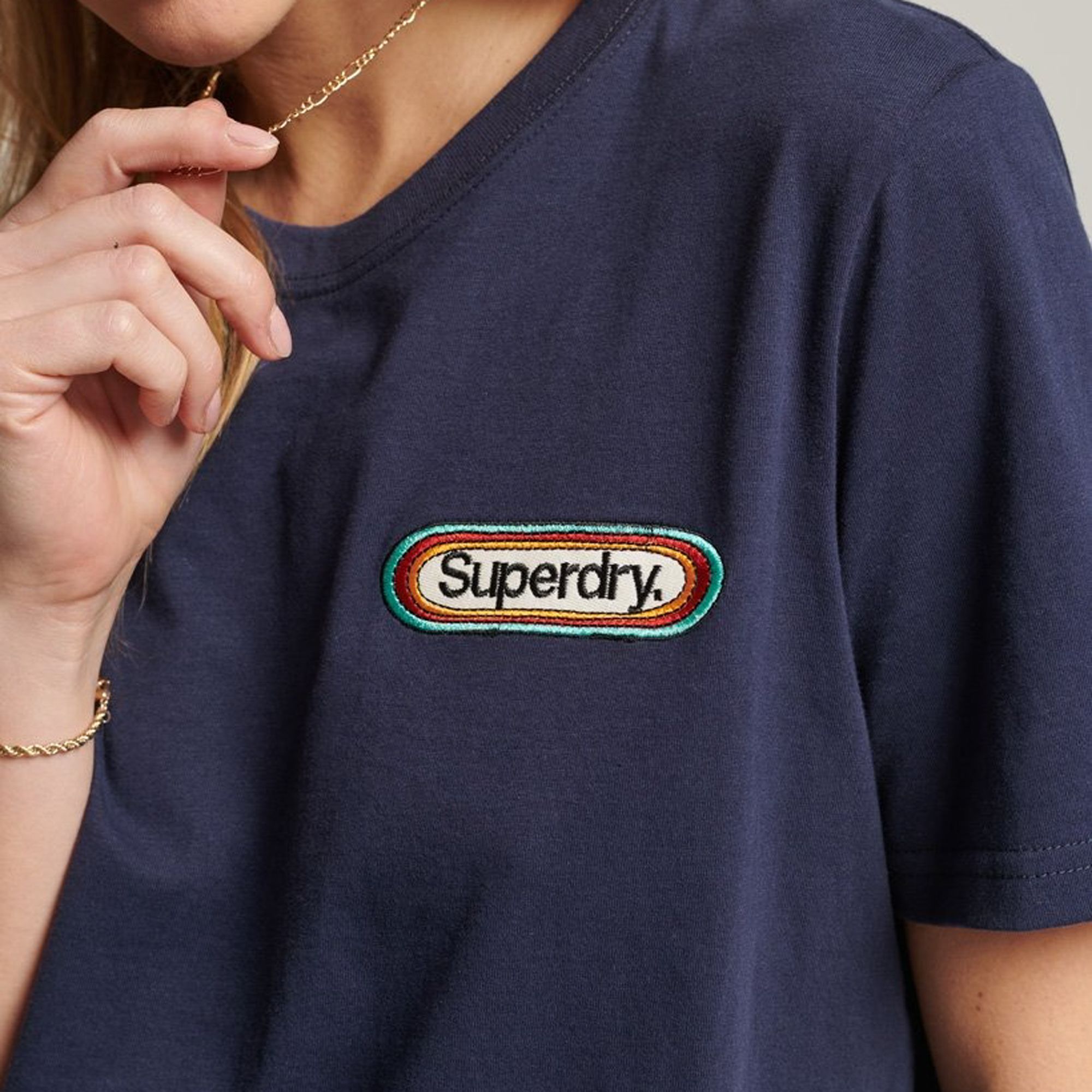 T-shirt Superdry Vintage Core Logo Seasonal Femmes
