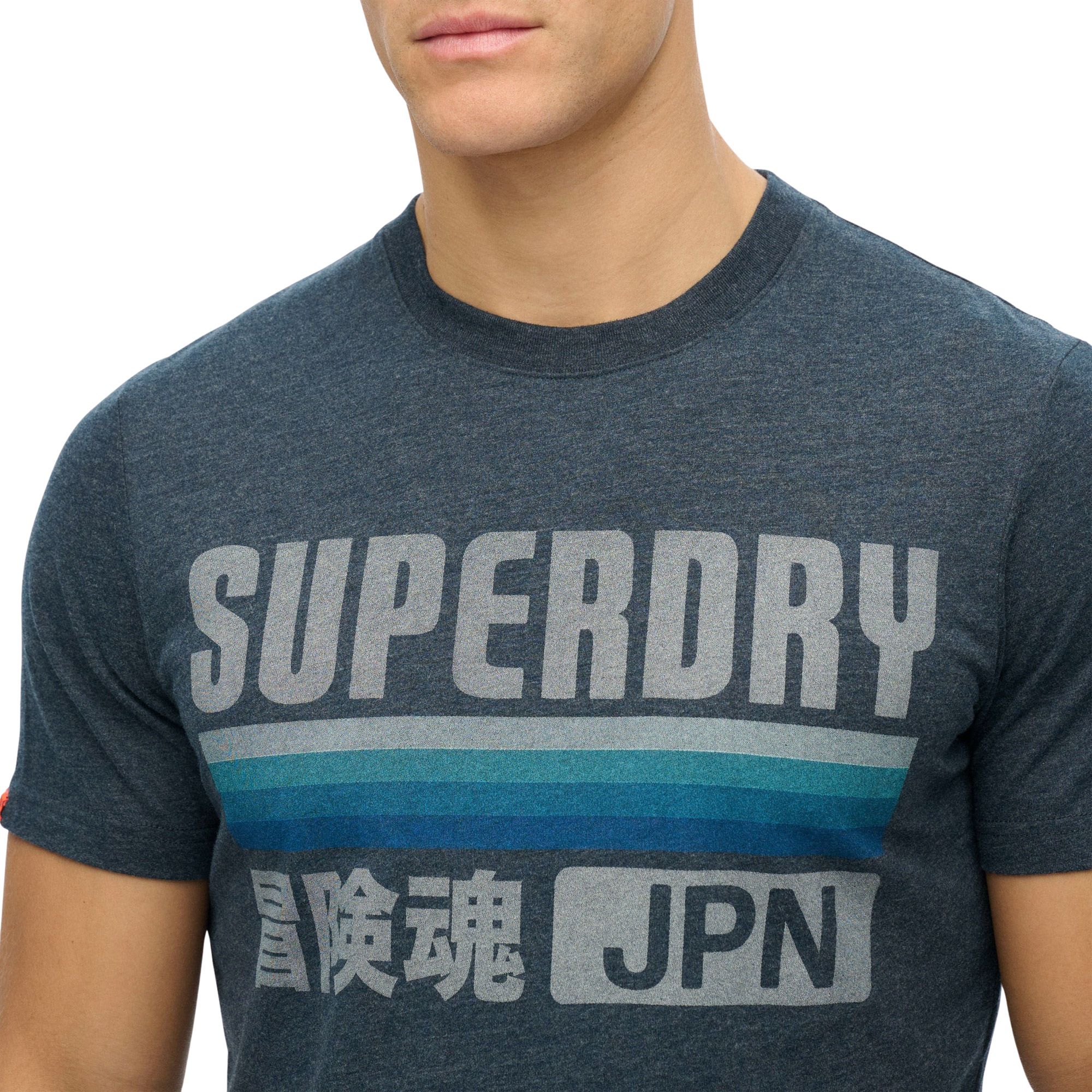 Superdry Japan Stripe Relaxed Shirt Heren