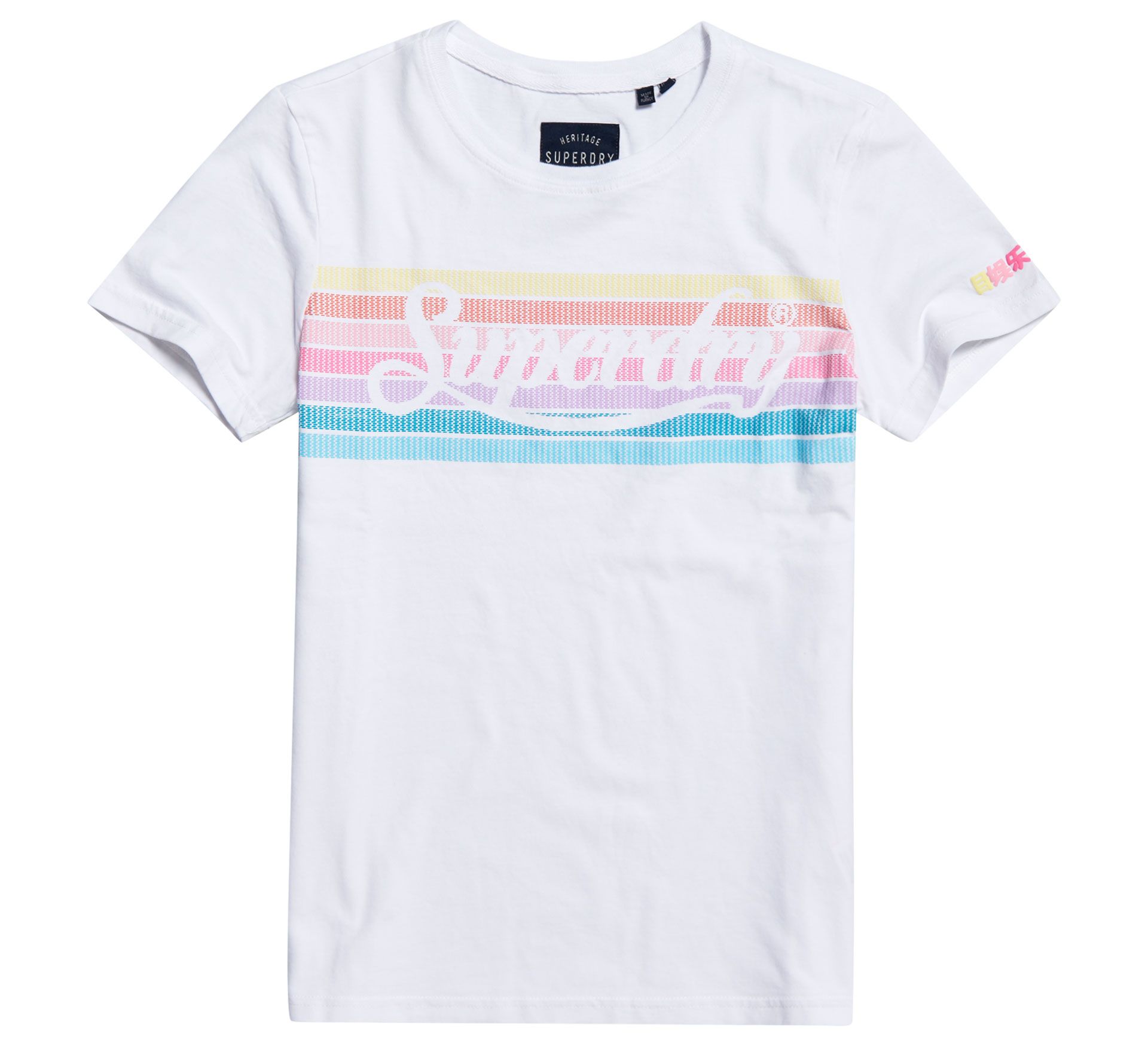 Superdry PL Rainbow Entry Shirt Dames