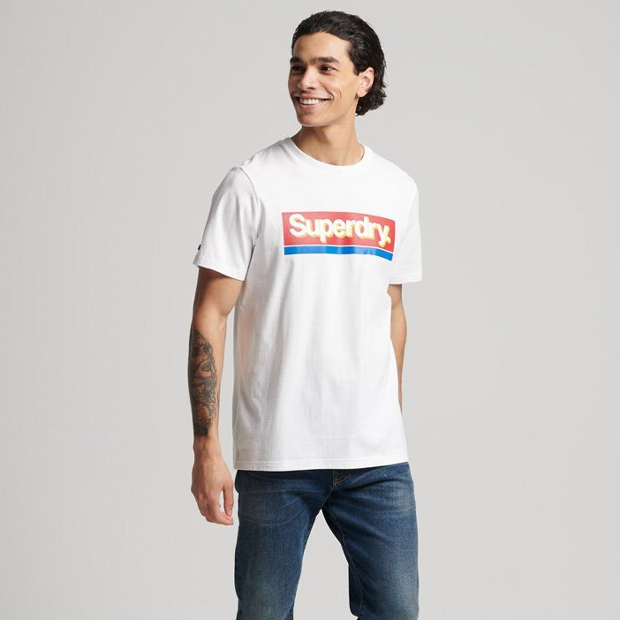 Superdry Vintage Logo Seasonal Shirt Heren
