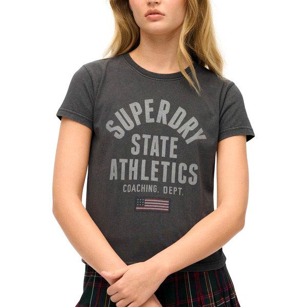 Superdry Athletic Graphic Shirt Dames