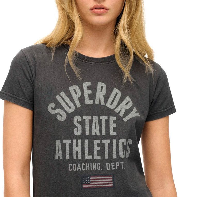 Superdry Athletic Graphic Shirt Dames
