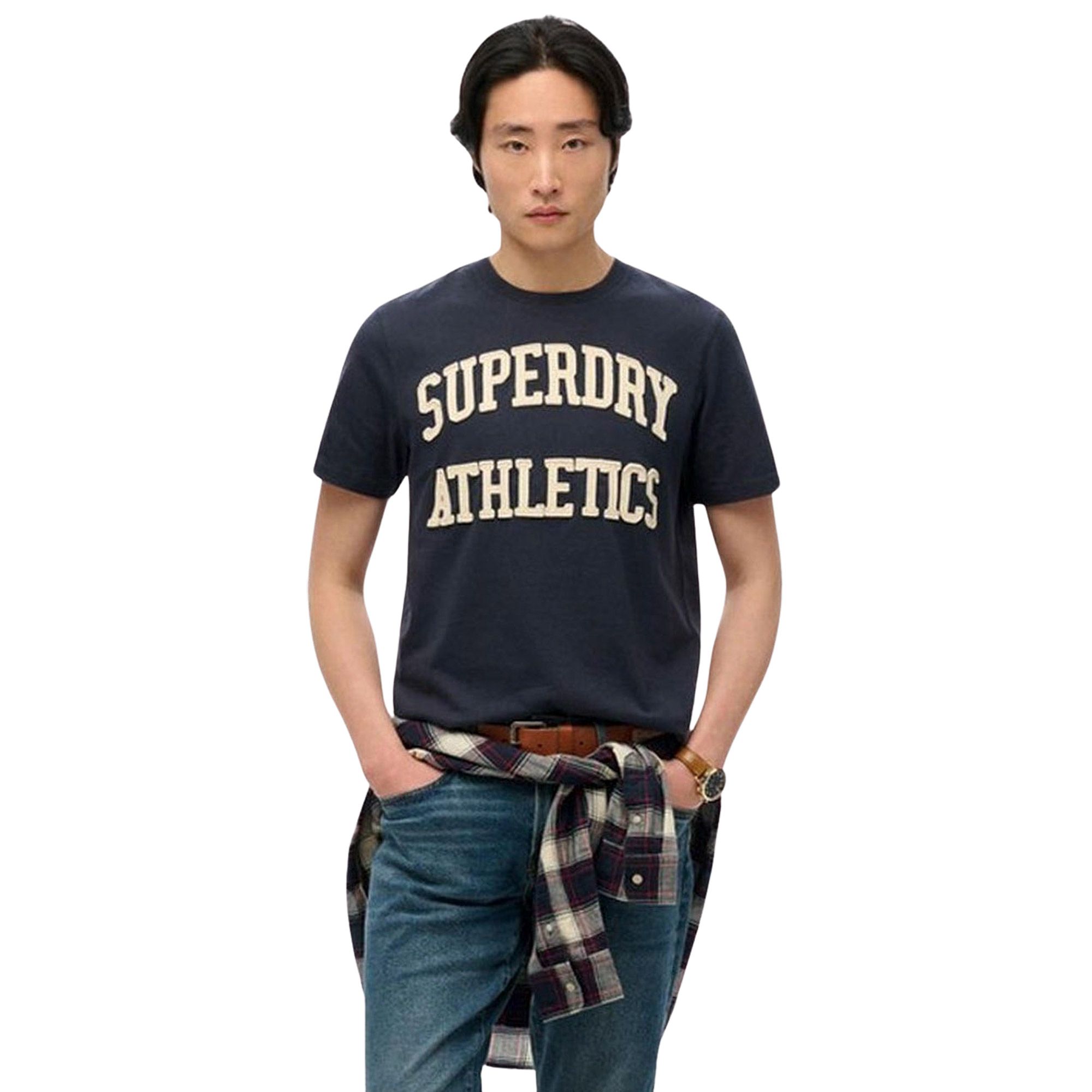 Superdry Vintage Athletic Relaxed Shirt Heren