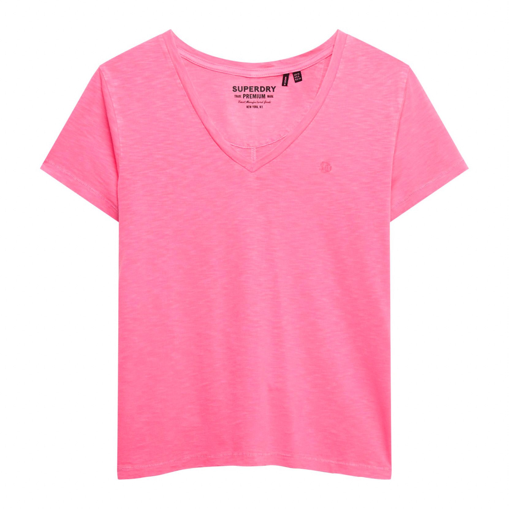 Superdry Studios Slub Embroidered Shirt Dames