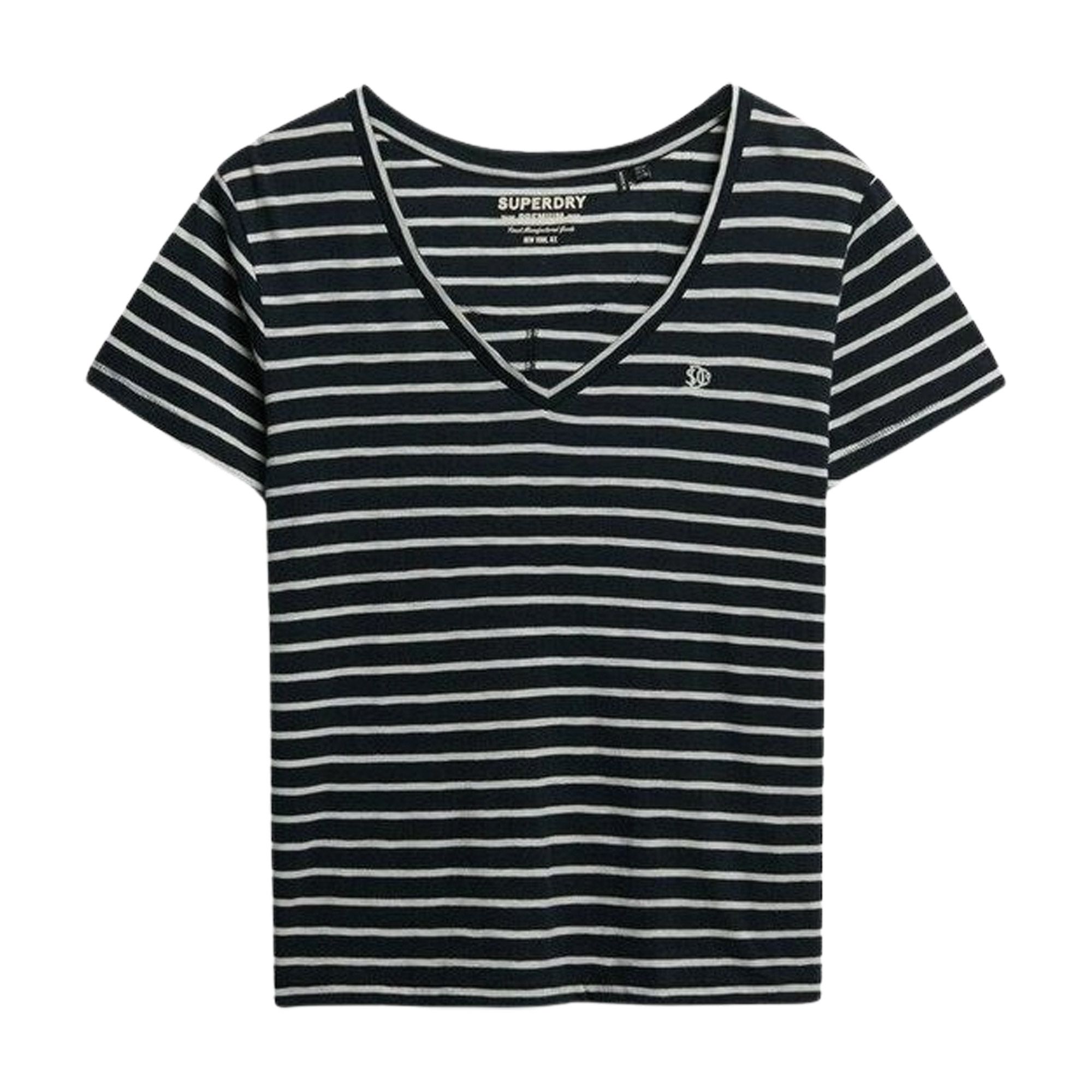 Superdry Studios Slub Embroidered Shirt Dames