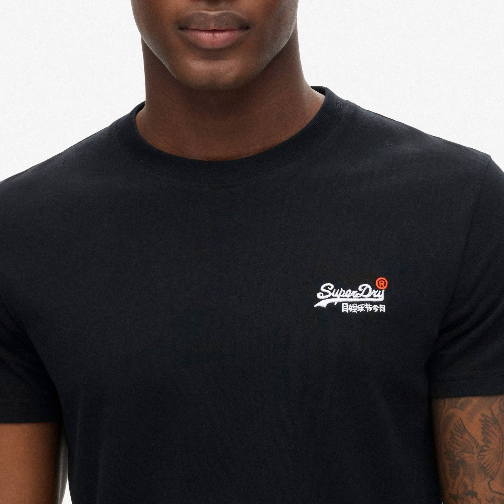 Superdry Essential Contrast Geborduurd T-Shirt Heren