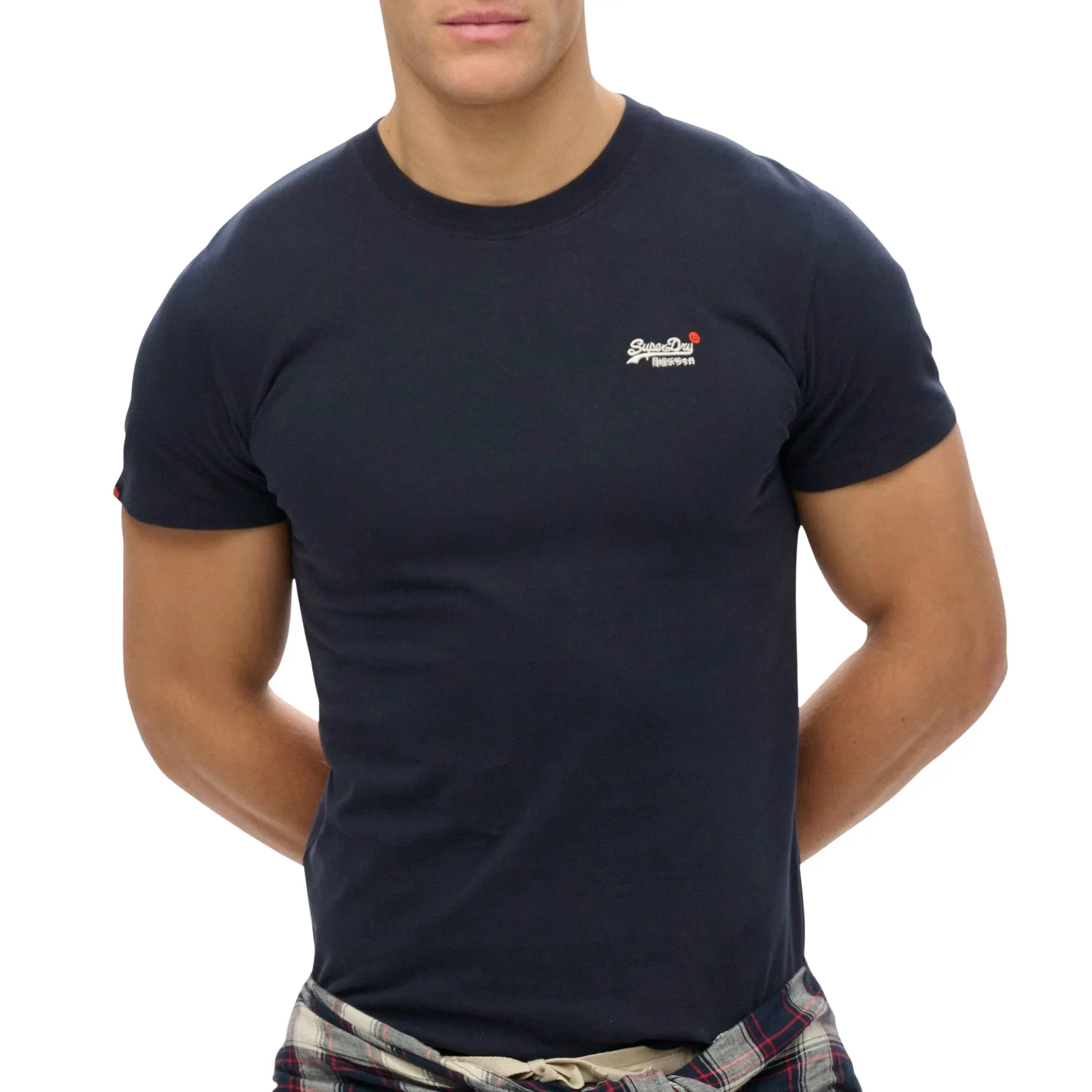 Superdry Essential Contrast Geborduurd T-Shirt Heren