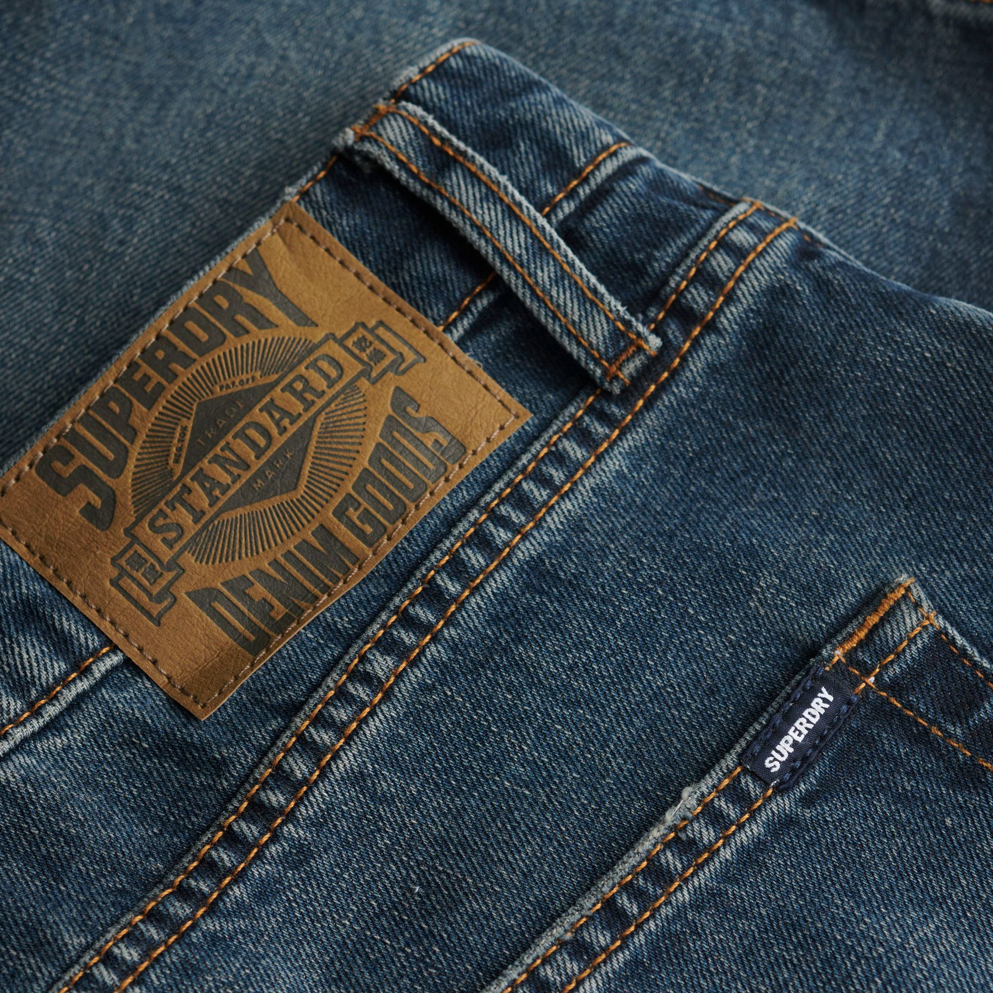 Superdry Vintage Straight Denim Short Heren
