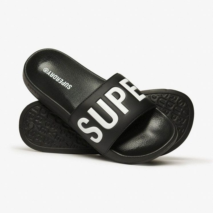 Superdry Core Graphic Pool Badslippers Heren