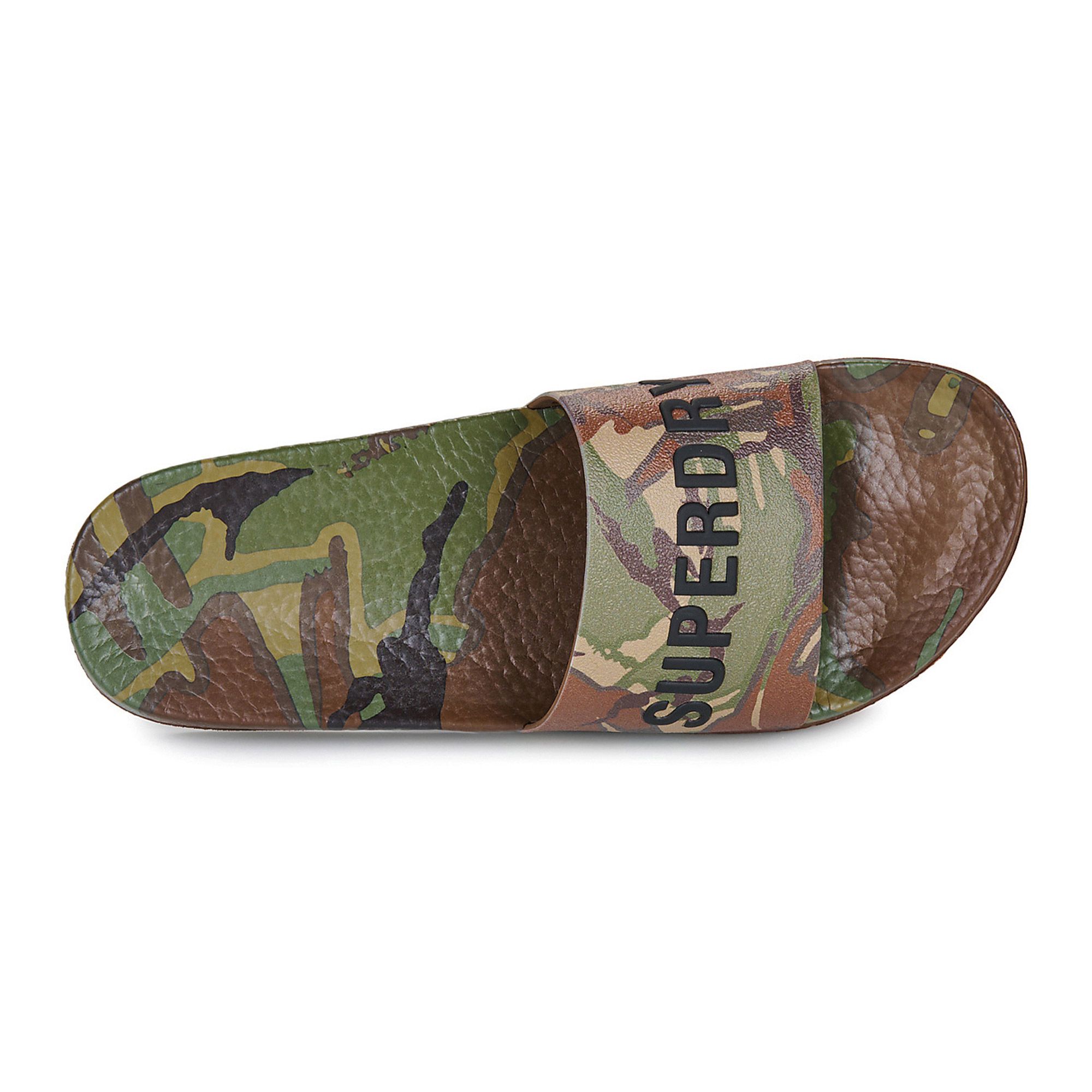 Superdry Camo Print Badeschuhe Herren
