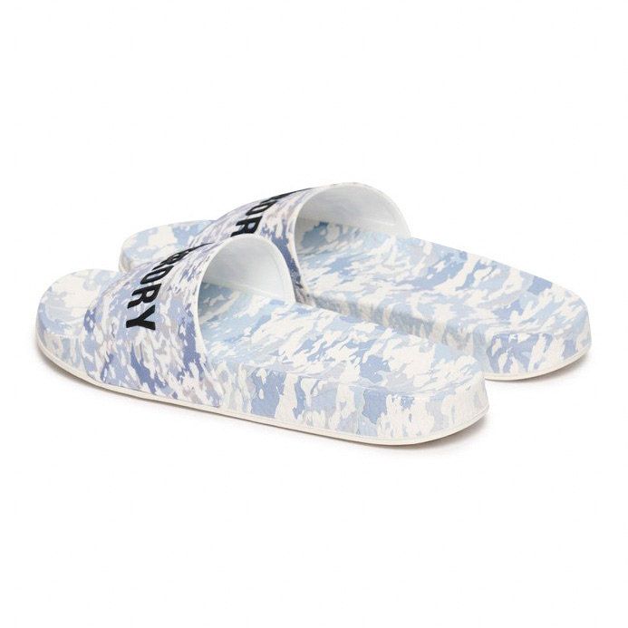 Superdry Camo Print Badeschuhe Herren