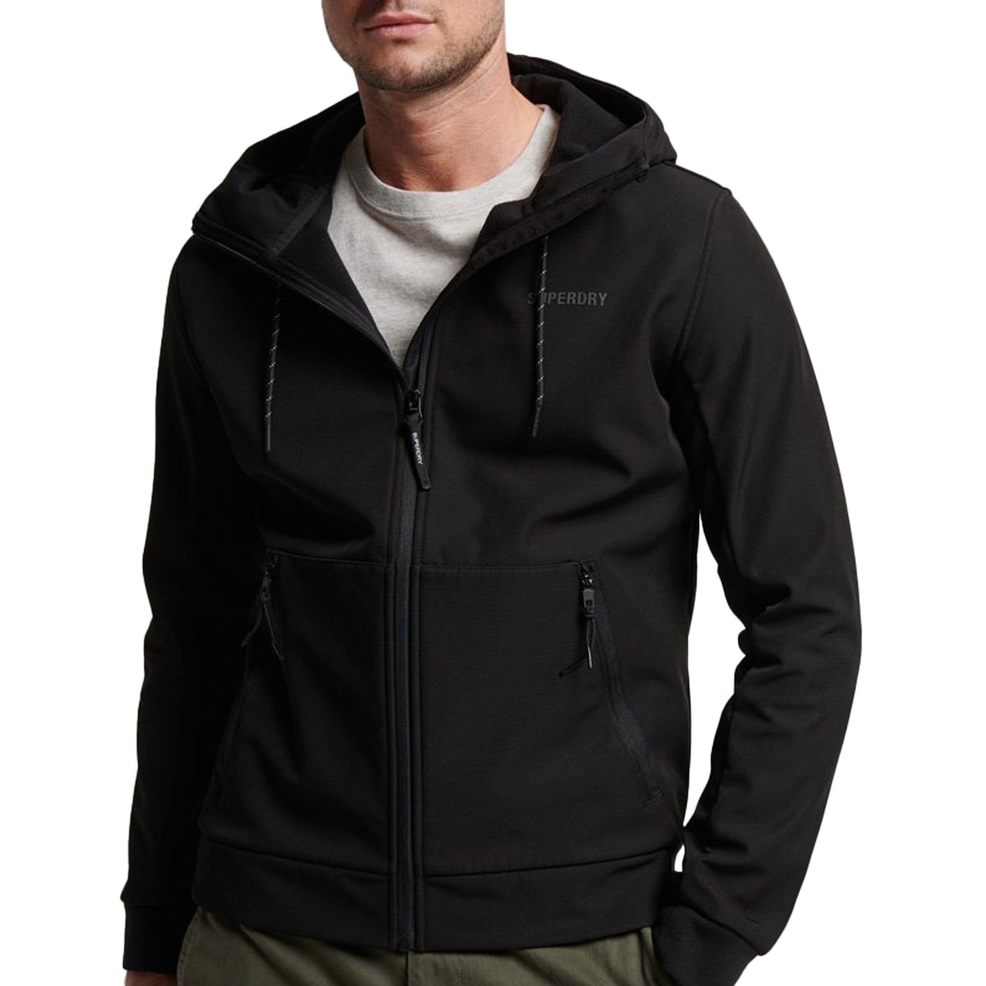 Superdry Code Tech Rib Trekker Softshell Jacke Herren