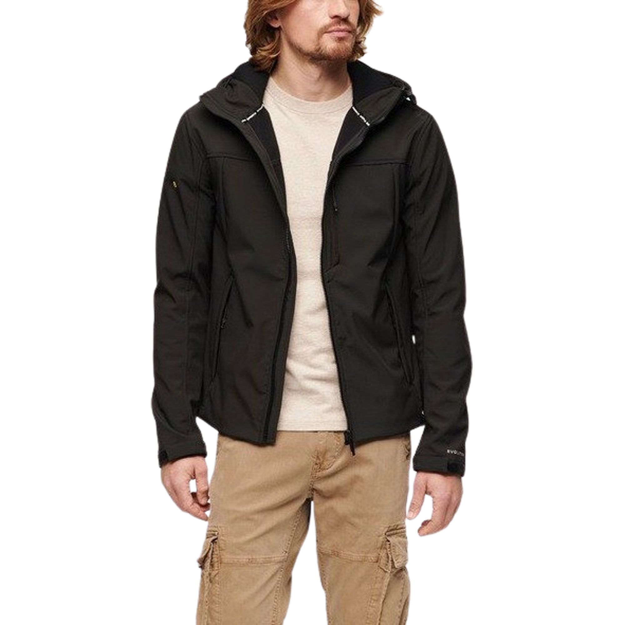 Superdry Hooded Trekker Softshell Jas Heren