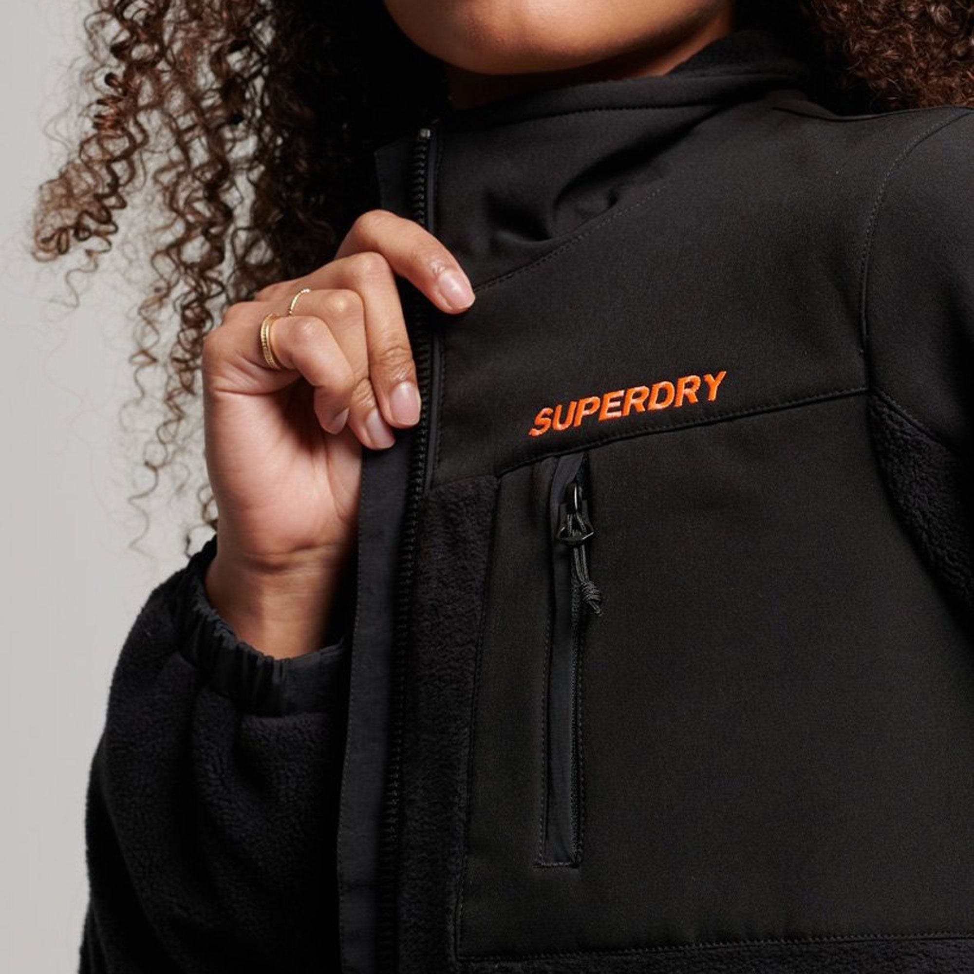 Superdry Code Hybrid Trekker Jas Dames