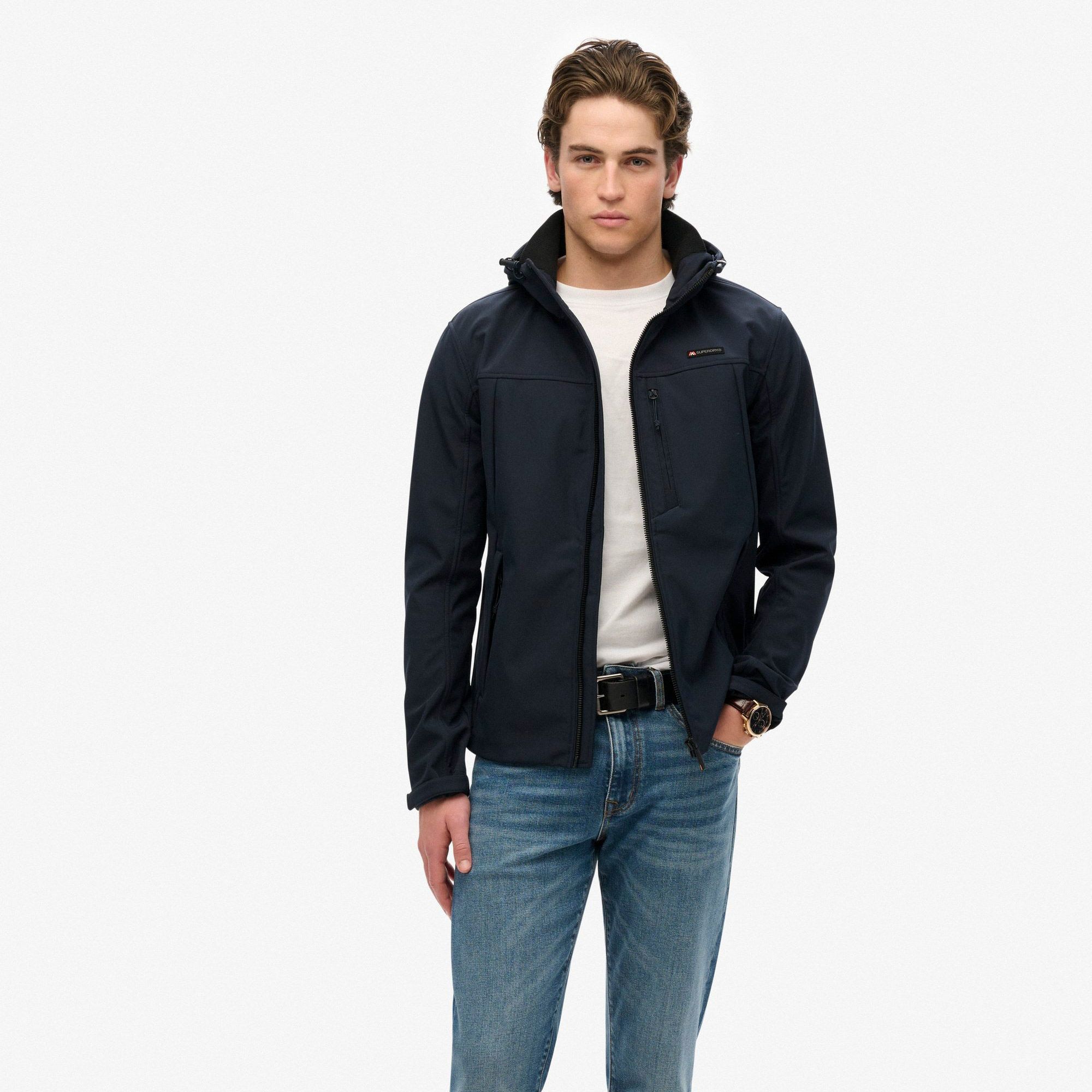 Superdry Hooded Softshell Trekker Jacket Men | Plutosport