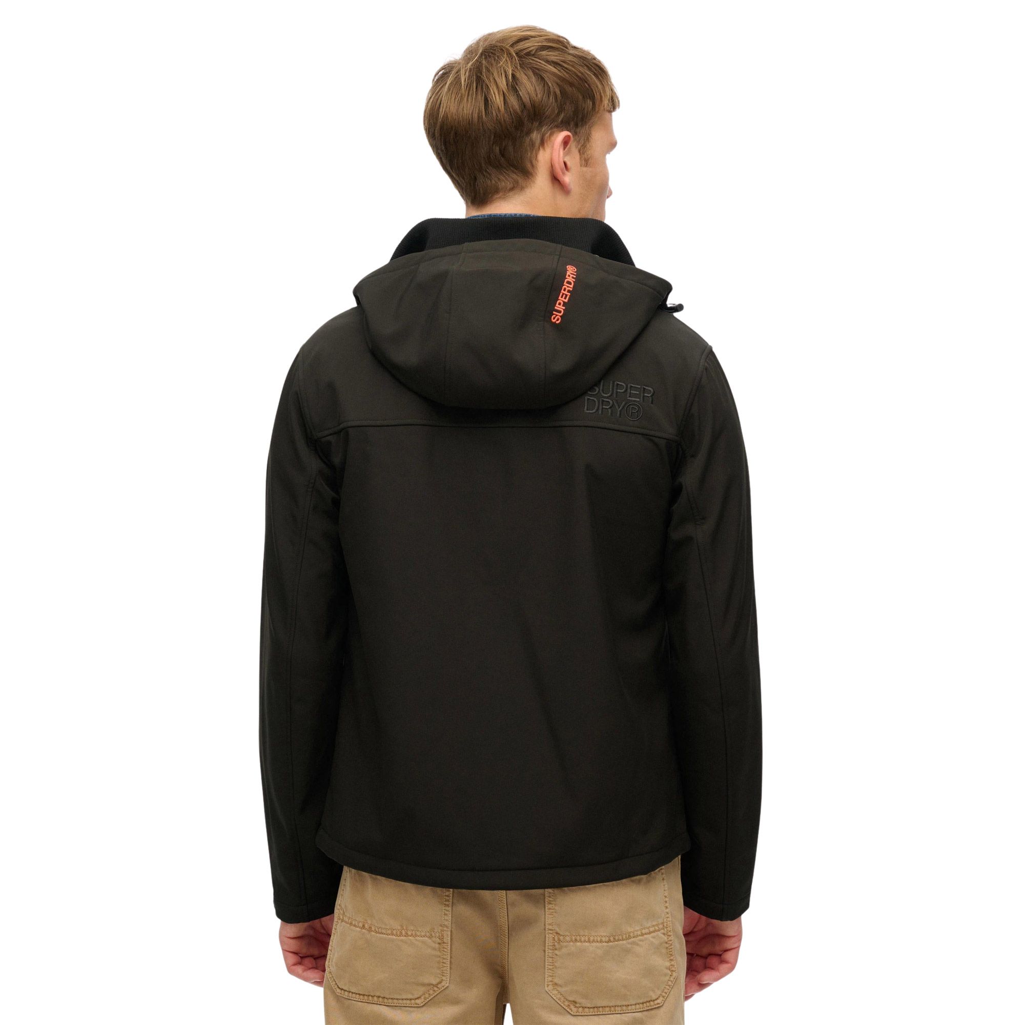 Superdry Hooded Trekker Softshell Jas Heren