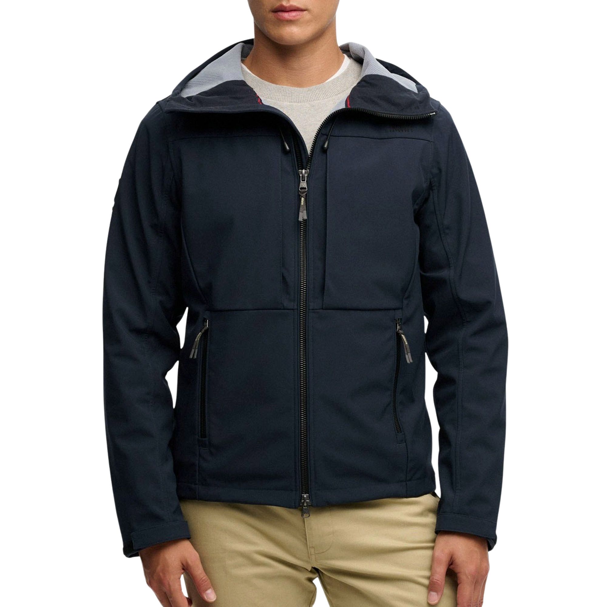 Superdry Hooded Trekker Softshell Jas Heren