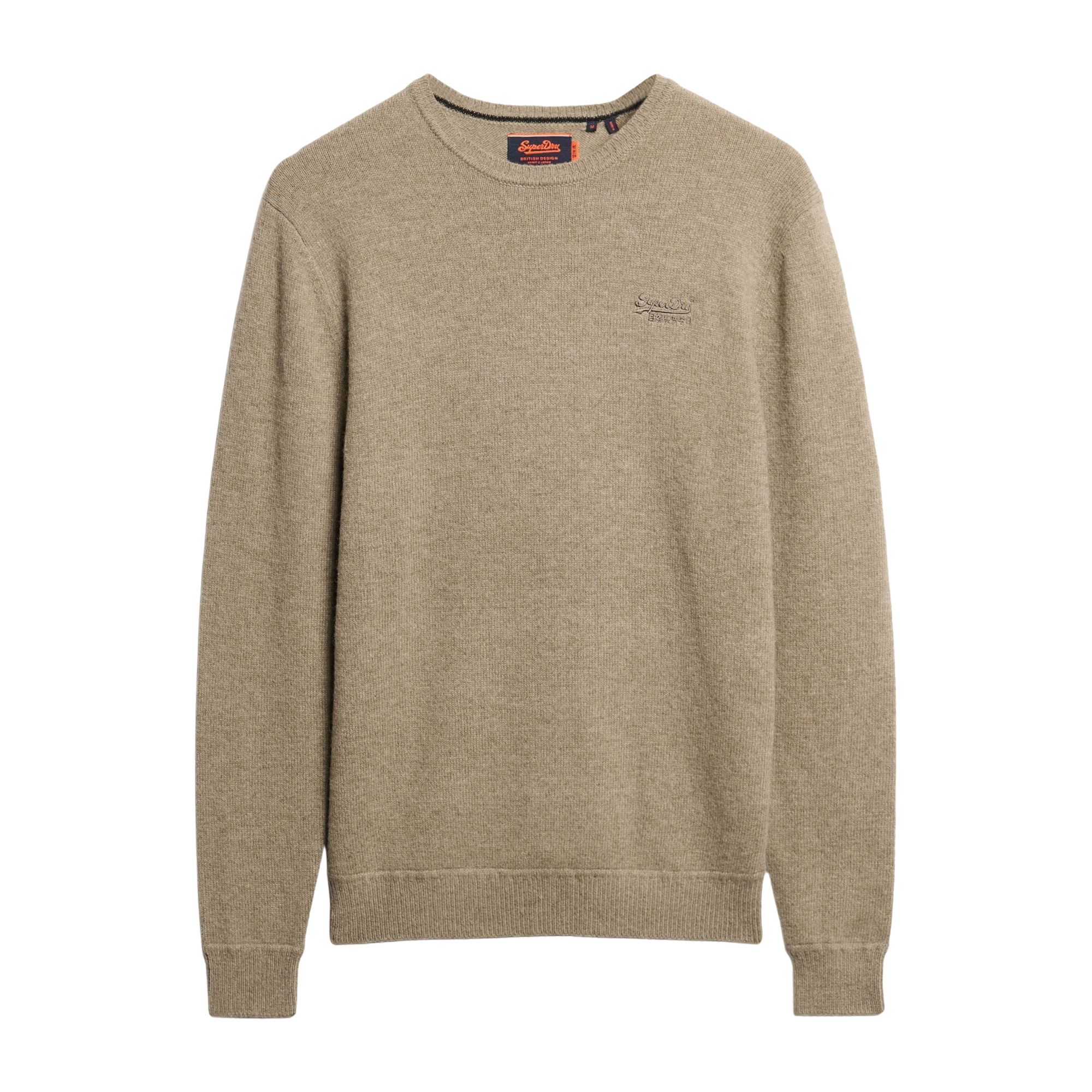 Superdry Essential Slim-Fit Crew Jumper Sweater Heren