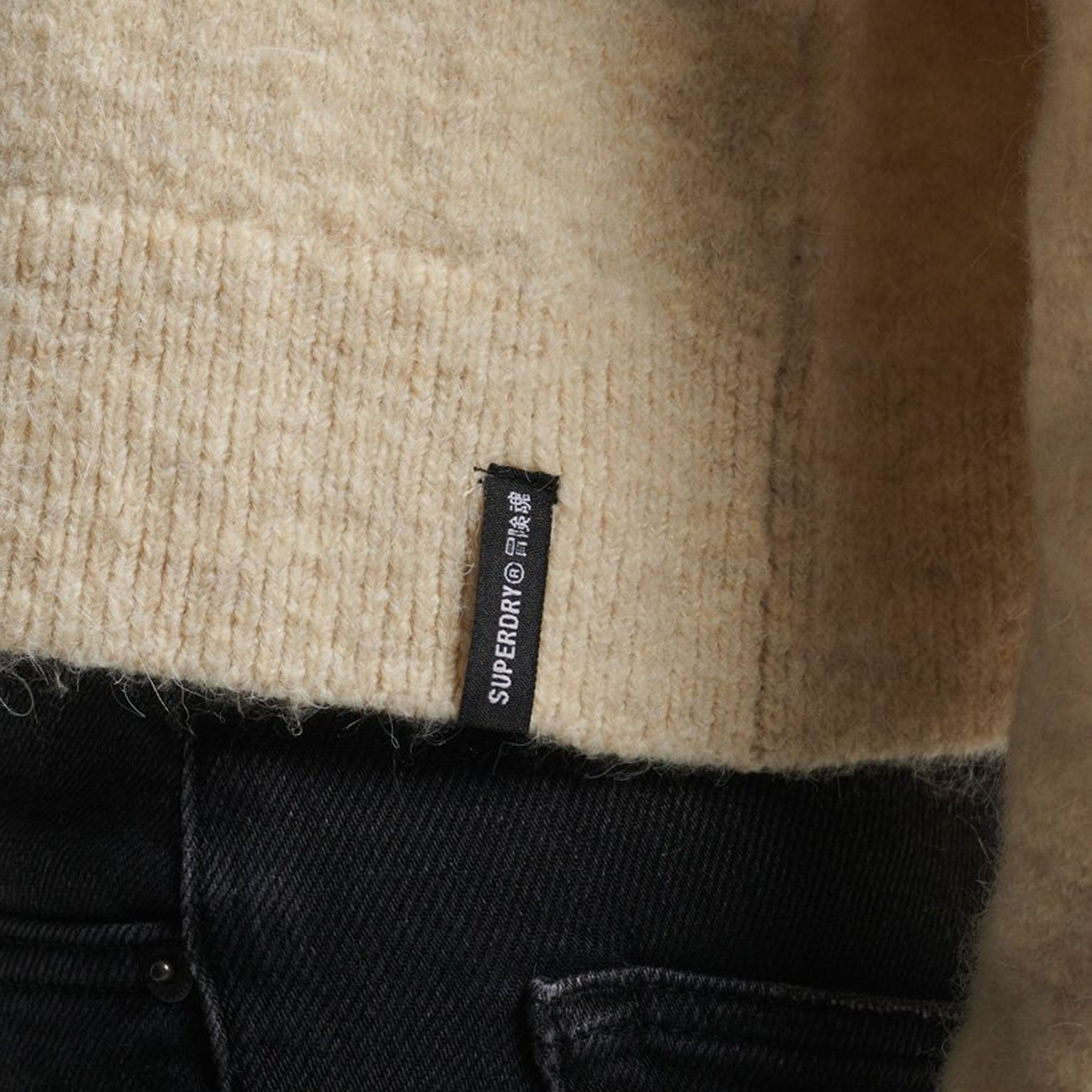 Superdry Vintage Essential Mock Neck Trui Dames