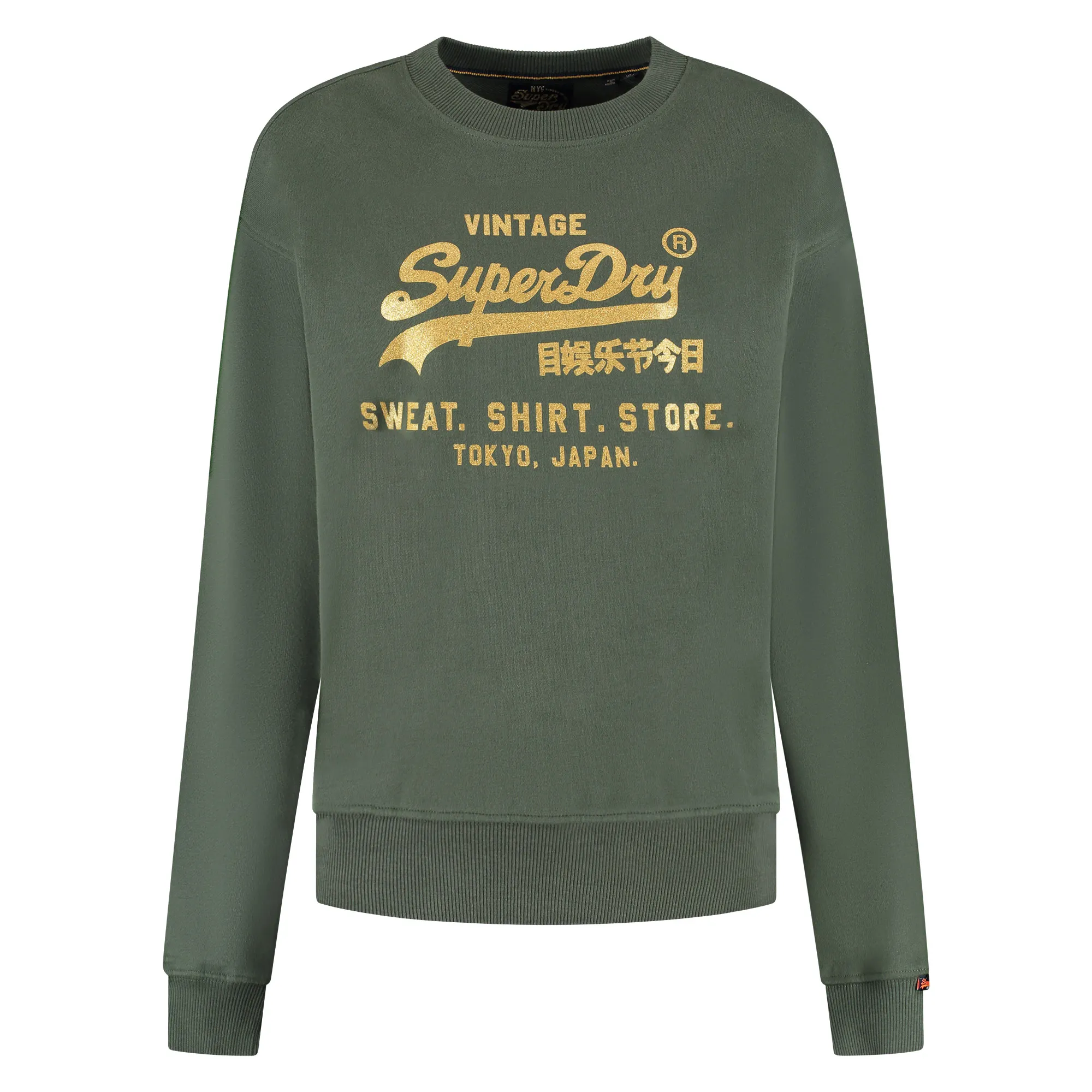 Superdry Embellished Vl Loose Crew Pullover Damen