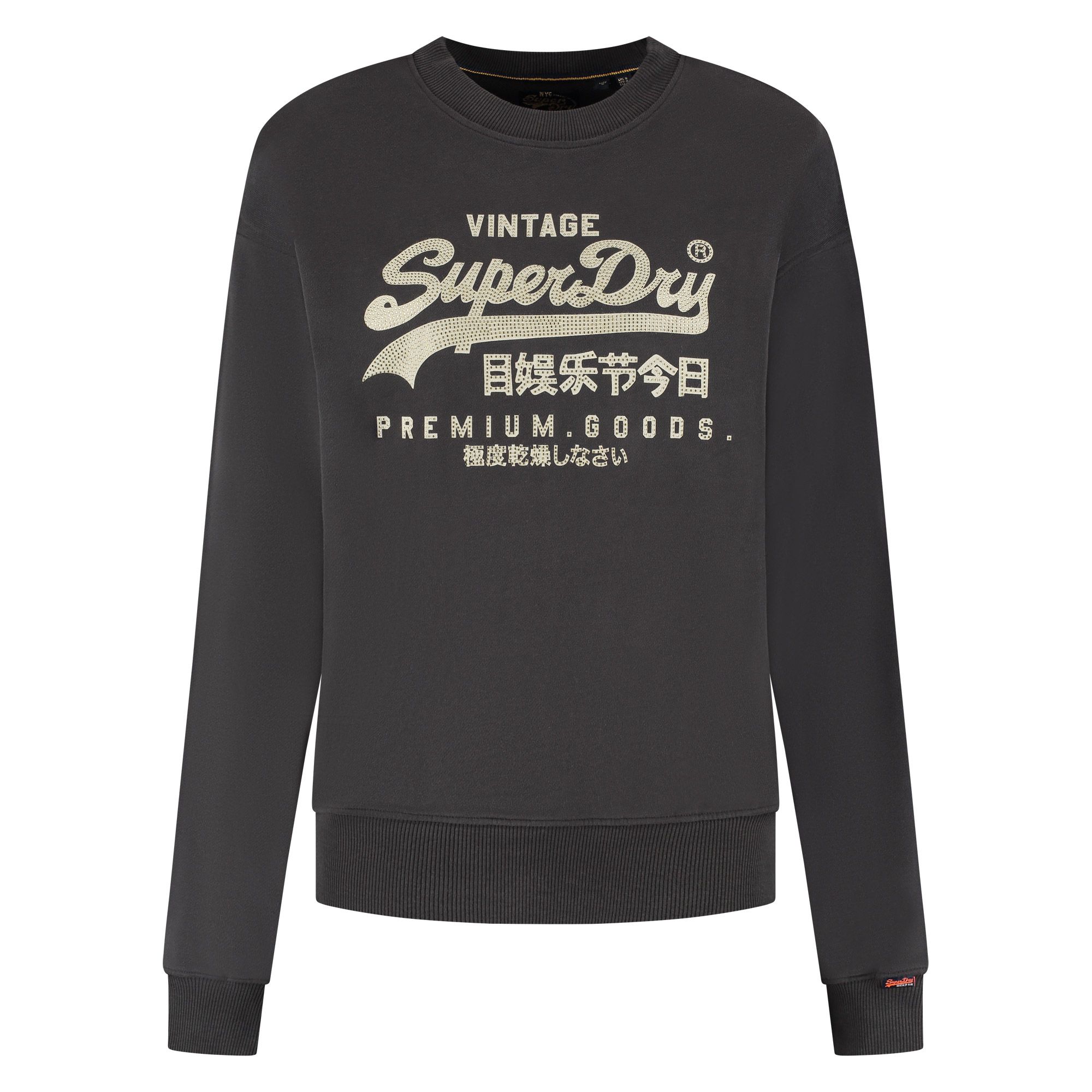 Superdry Embellished Vl Loose Crew Sweater Dames
