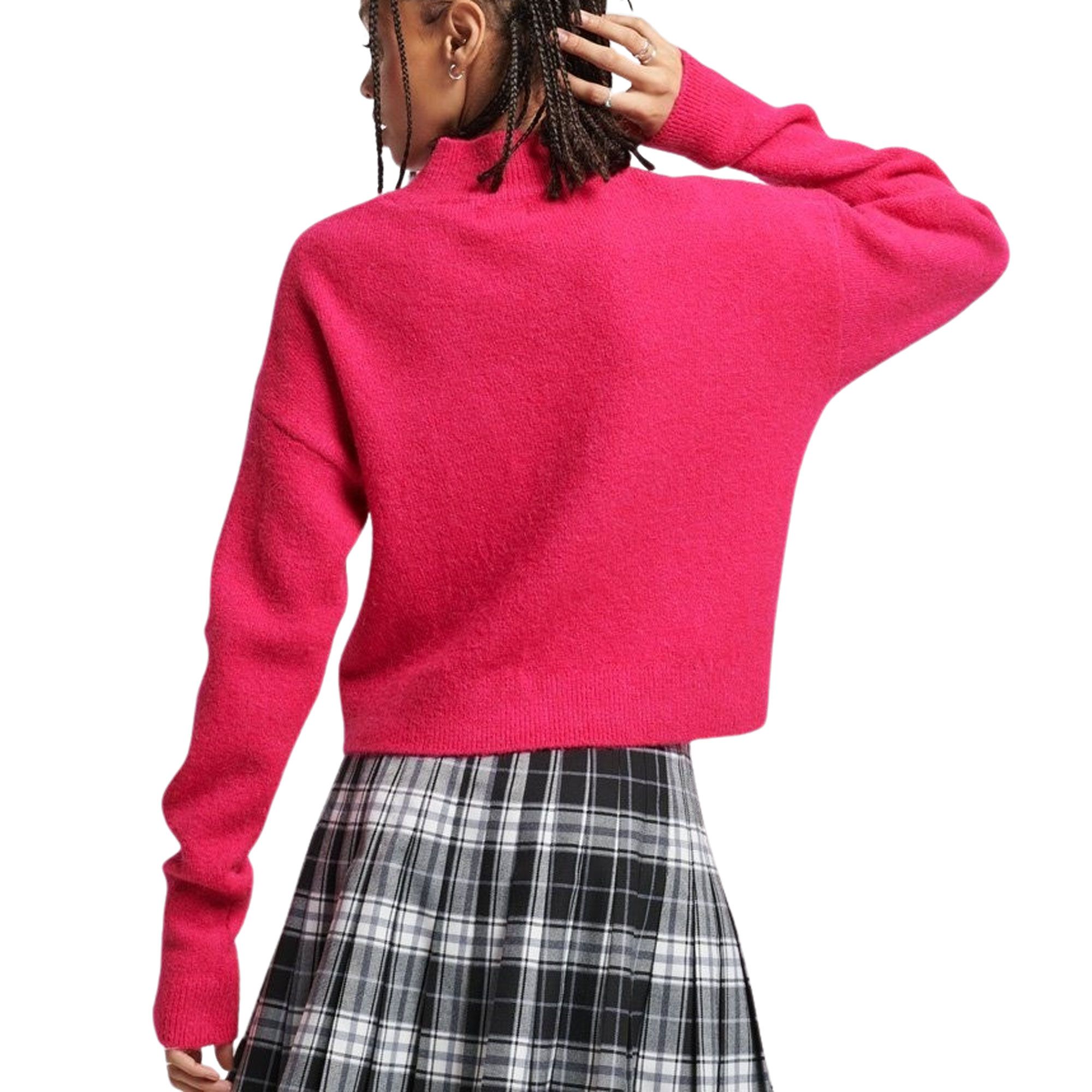 Superdry Vintage Essential Mock Neck Trui Dames