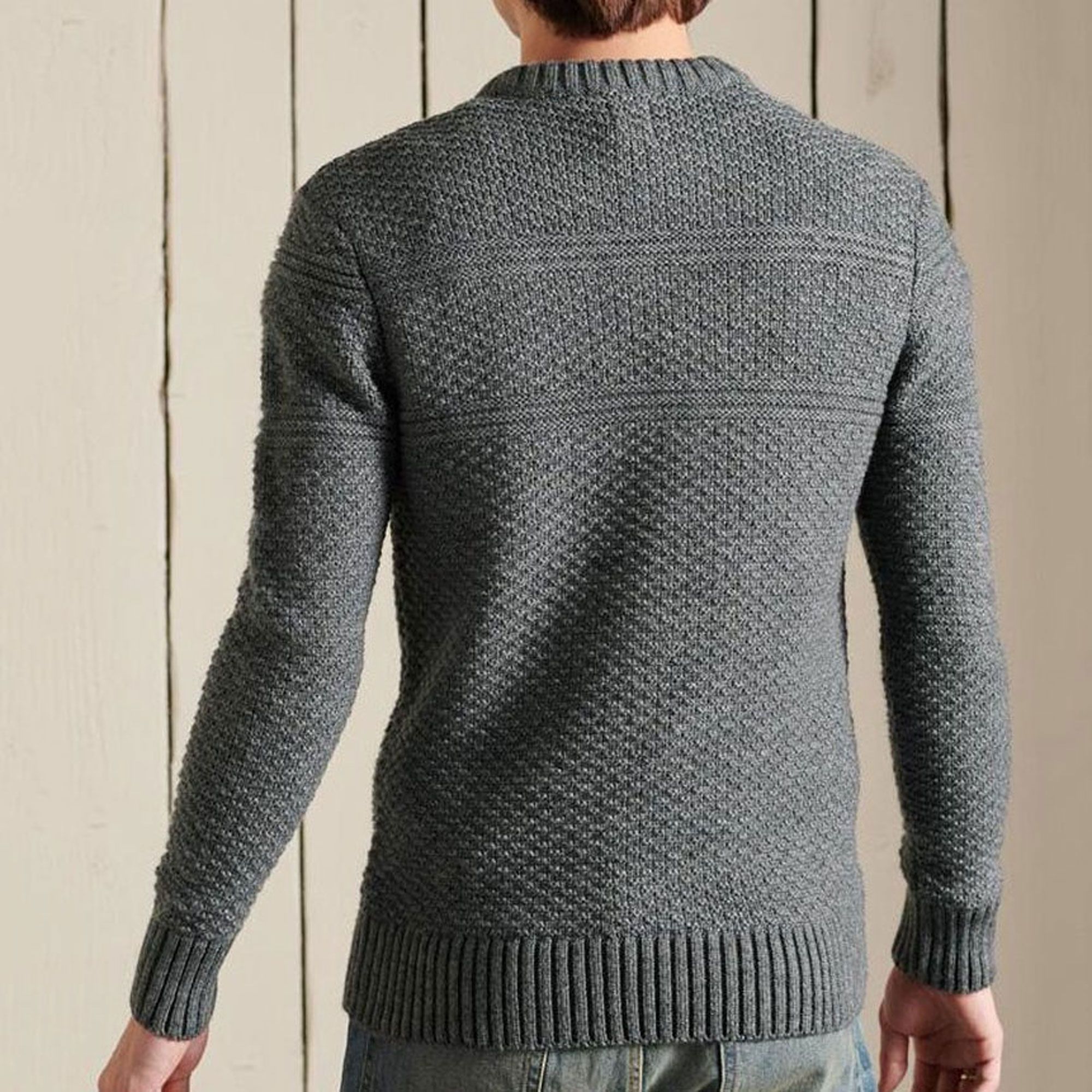 Superdry Jacob Cable Crew Trui Heren