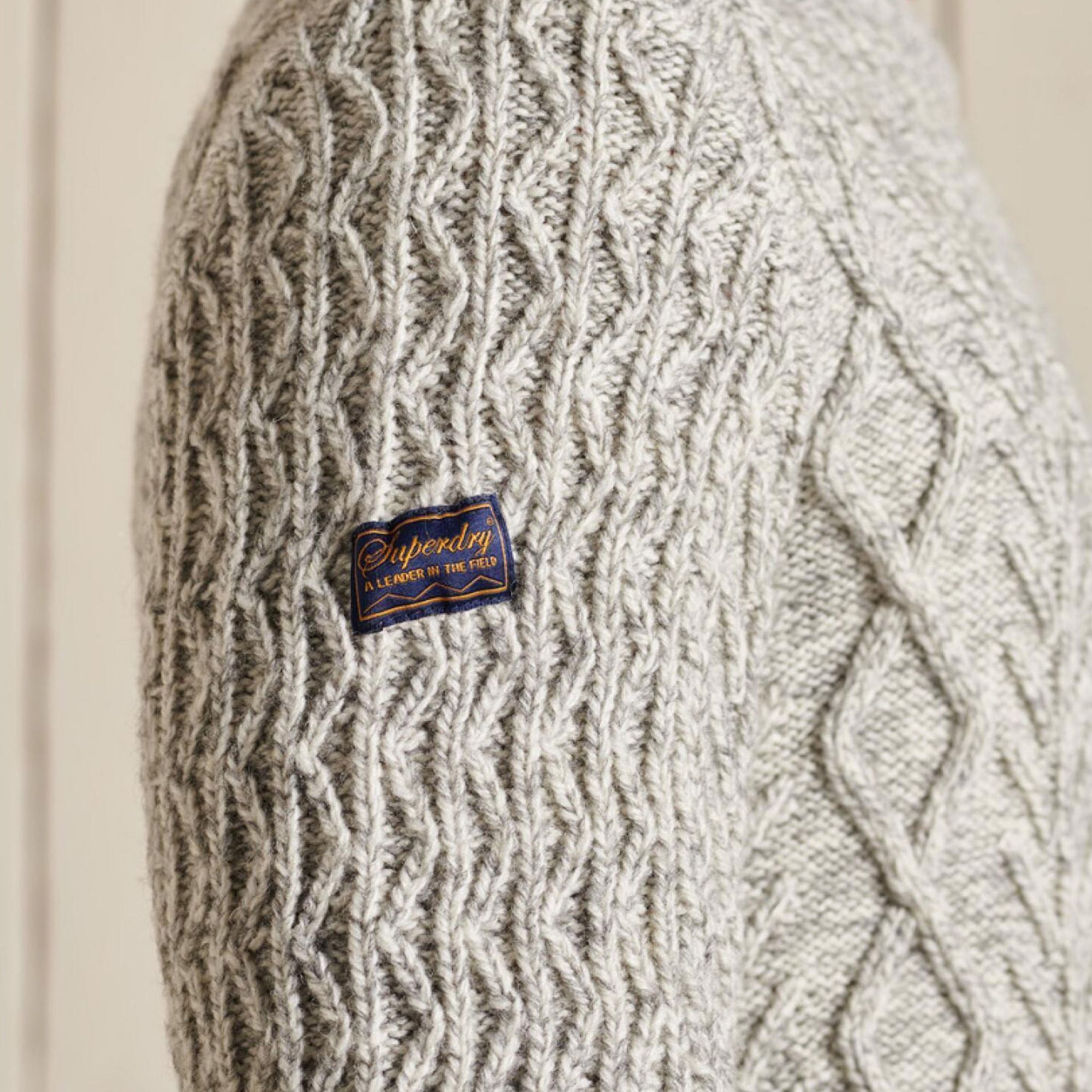 Superdry Jacob Cable Crew Trui Heren