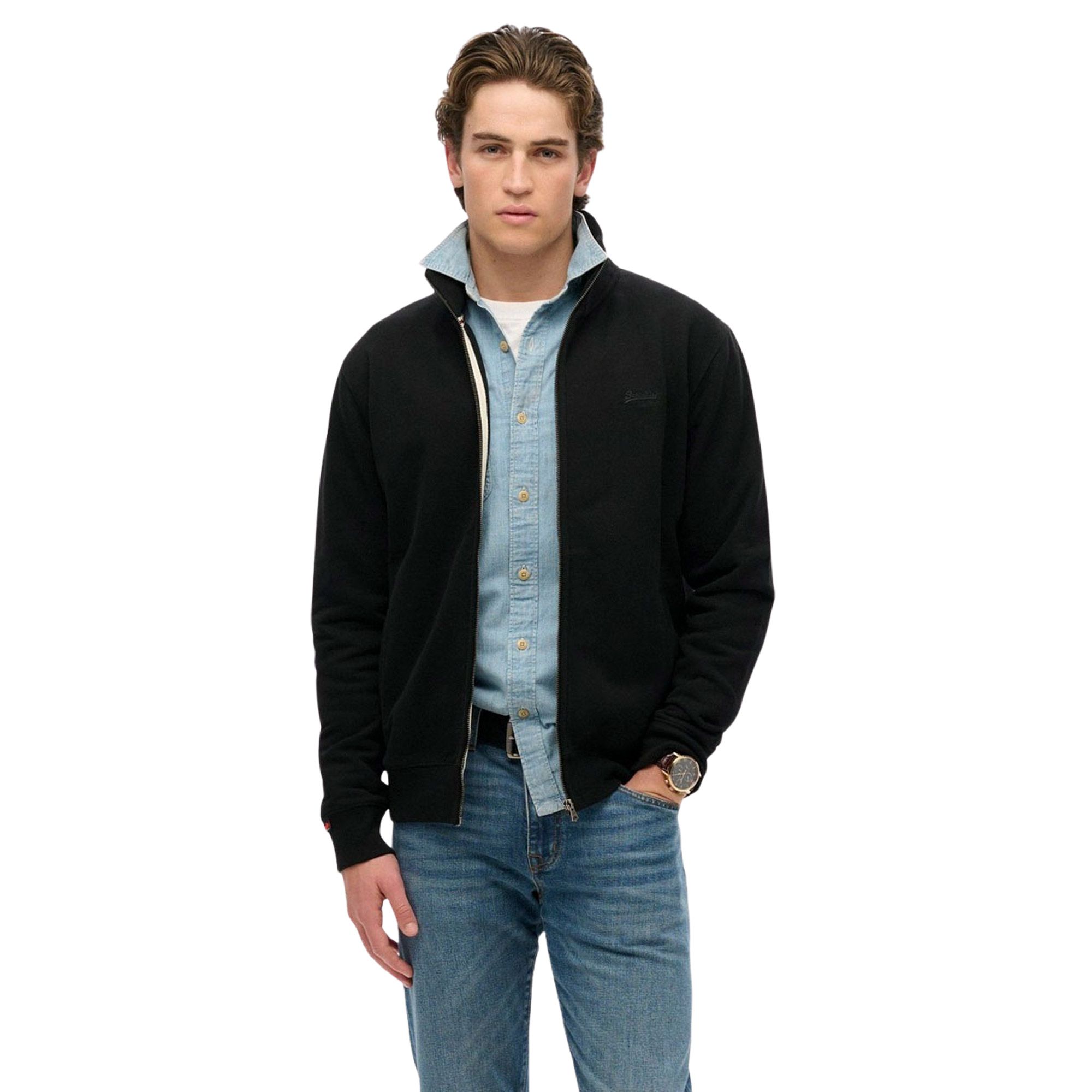 Superdry Essential Logo Track Top Vest Heren