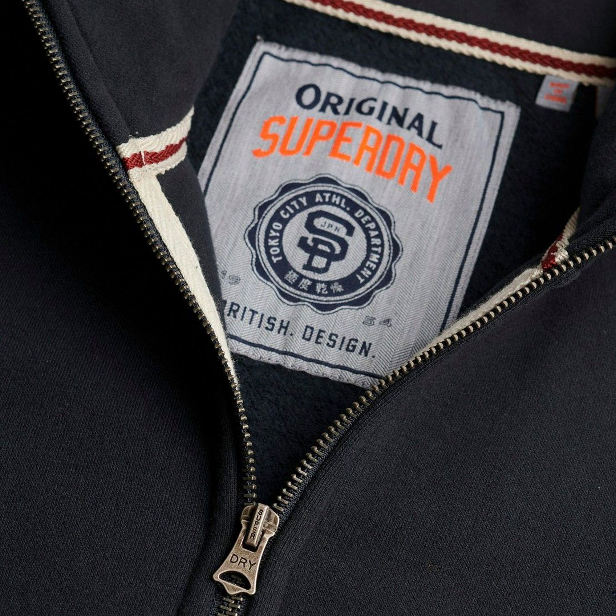 Superdry Essential Logo Track Top Vest Heren