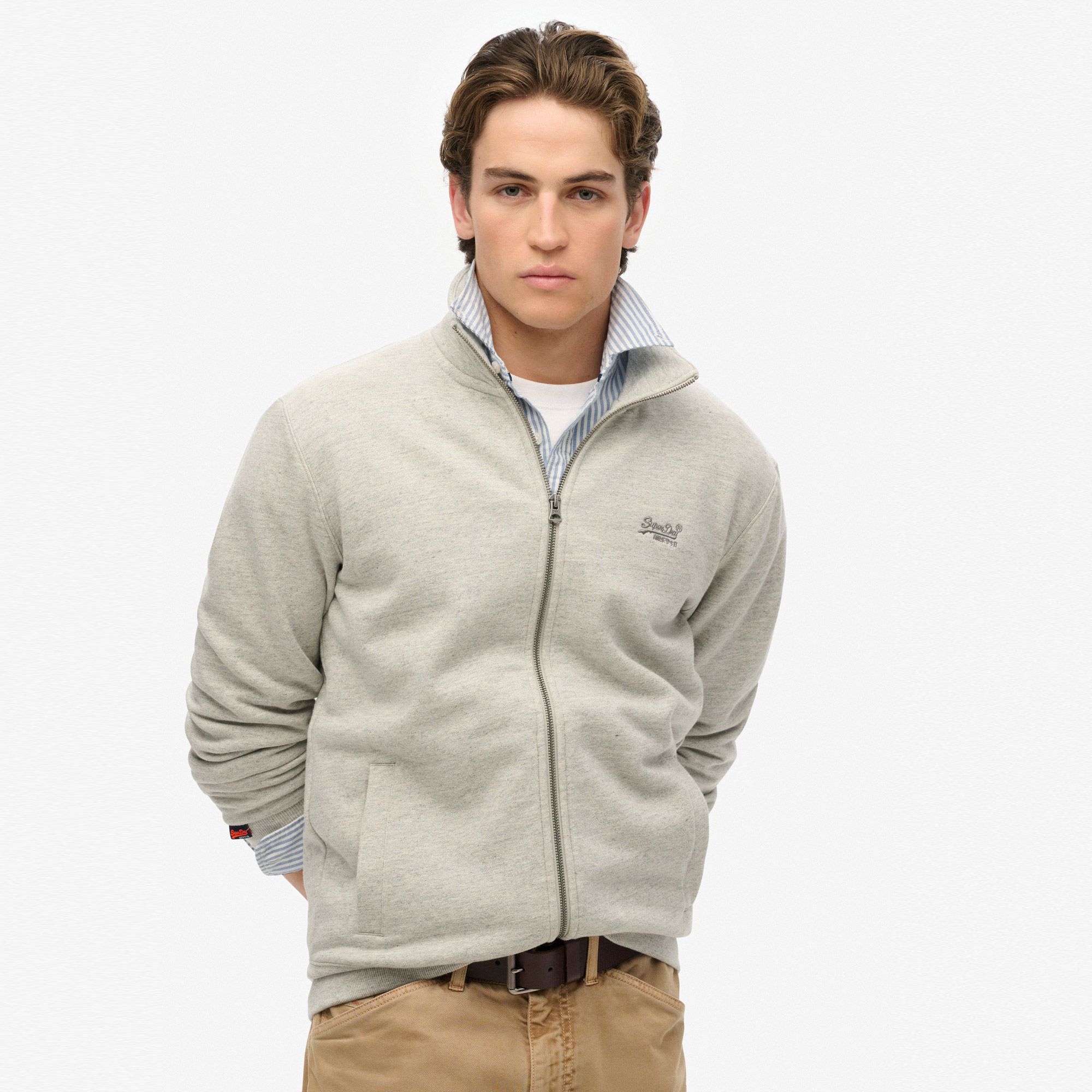 Superdry Essential Logo Track Top Vest Heren