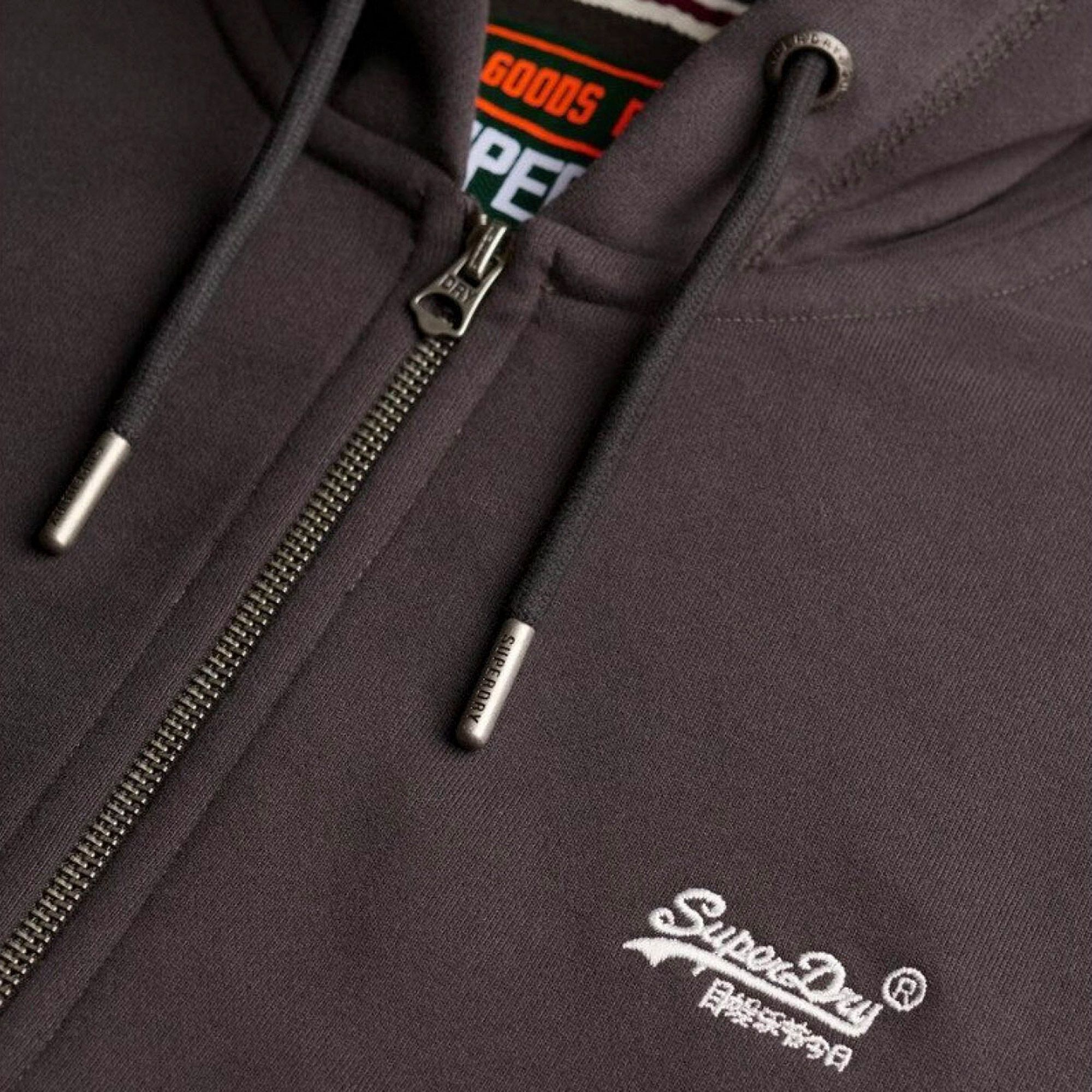 Superdry Essential Logo Zip Hooded Vest Homme