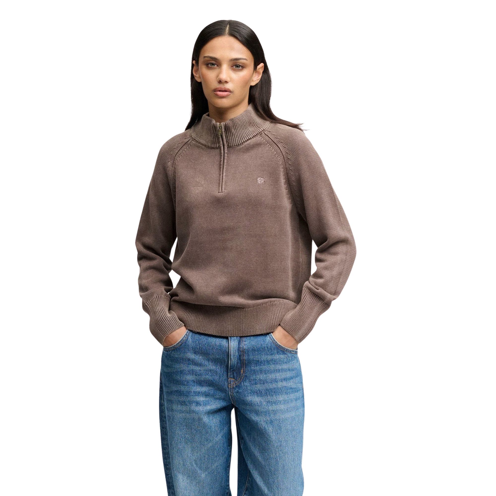 Pull Tricoté Superdry Washed Femmes