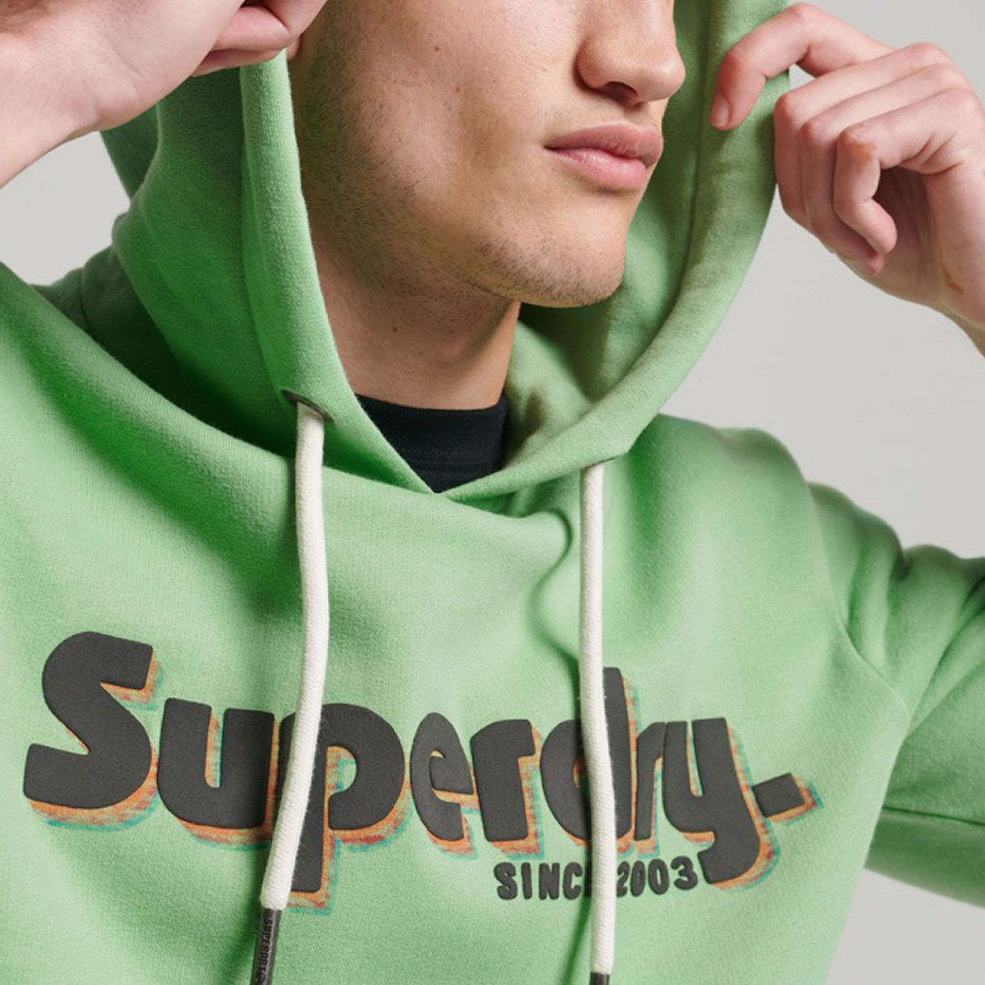 Superdry Terrain Logo Classic Hoodie Heren