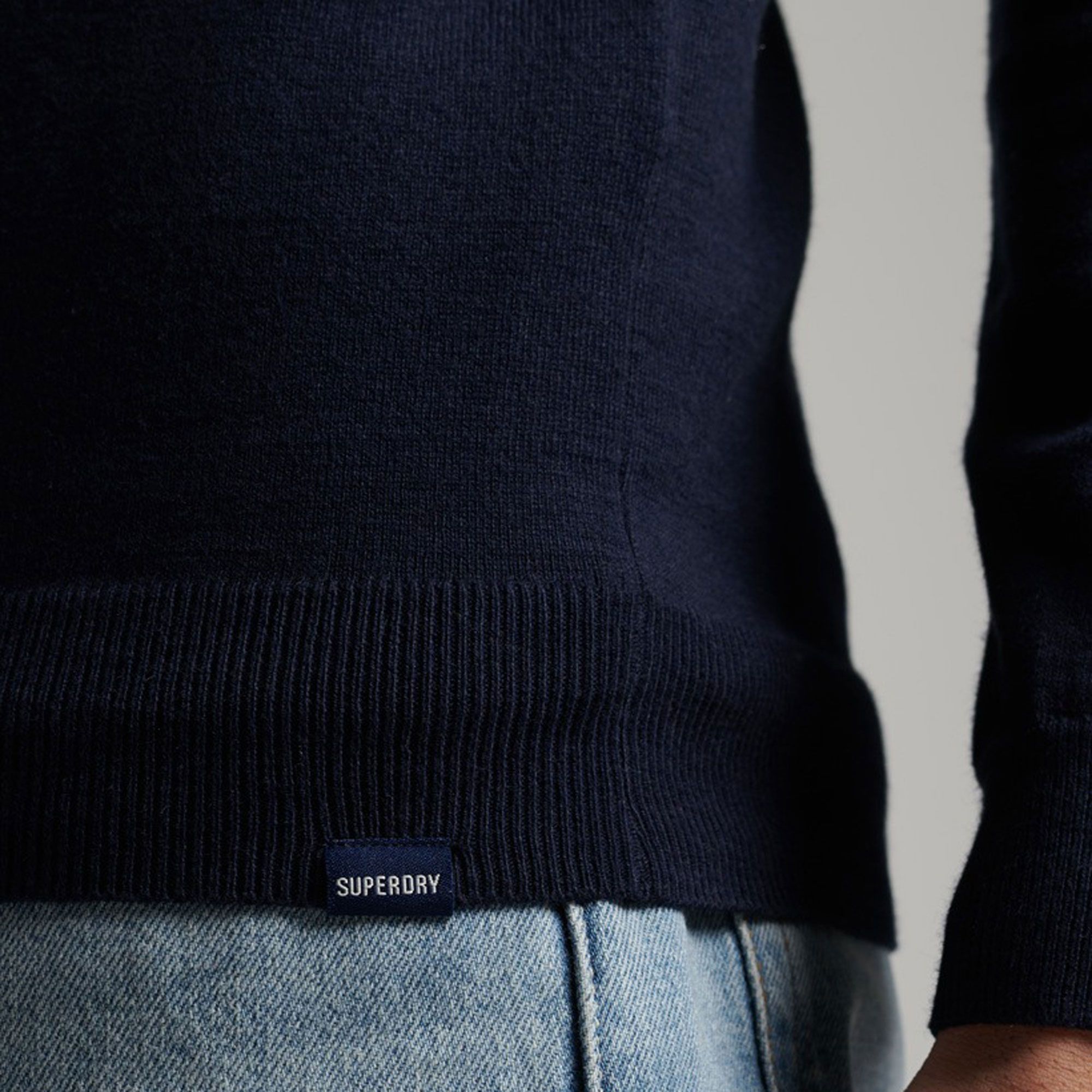 Superdry Vintage Henley Trui Heren