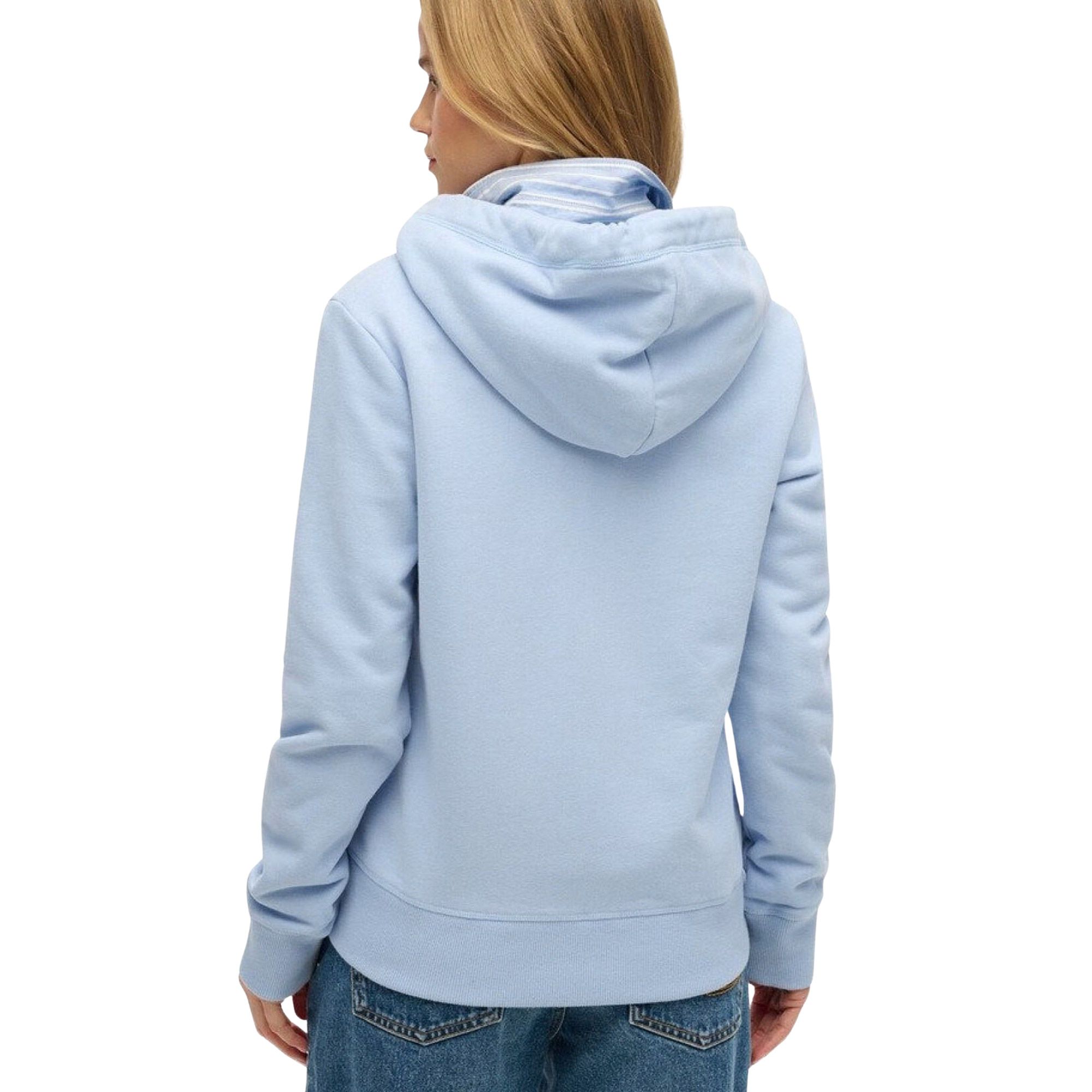 Superdry Essential Logo Zip Hooded Vest Dames