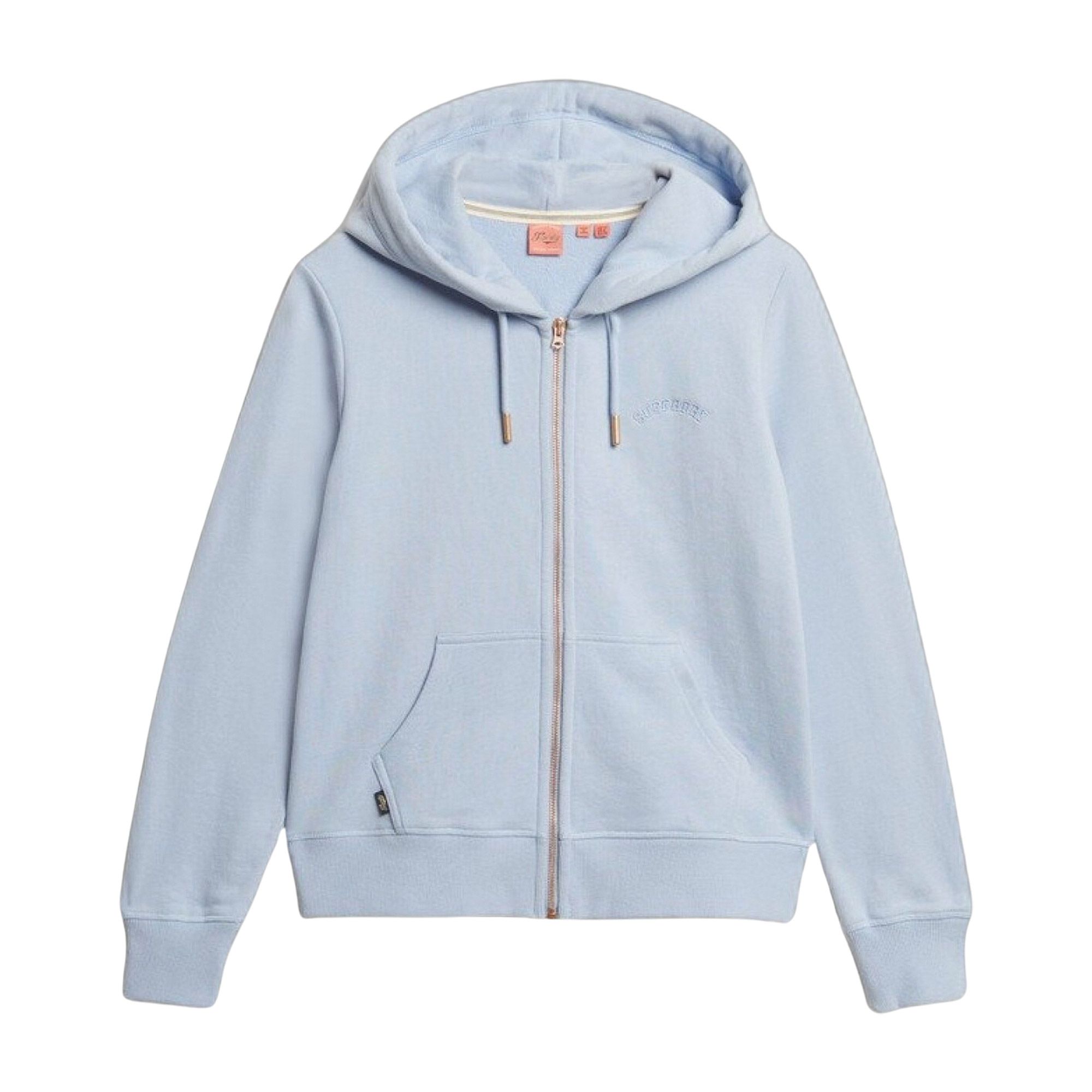 Superdry Essential Logo Zip Hooded Vest Dames